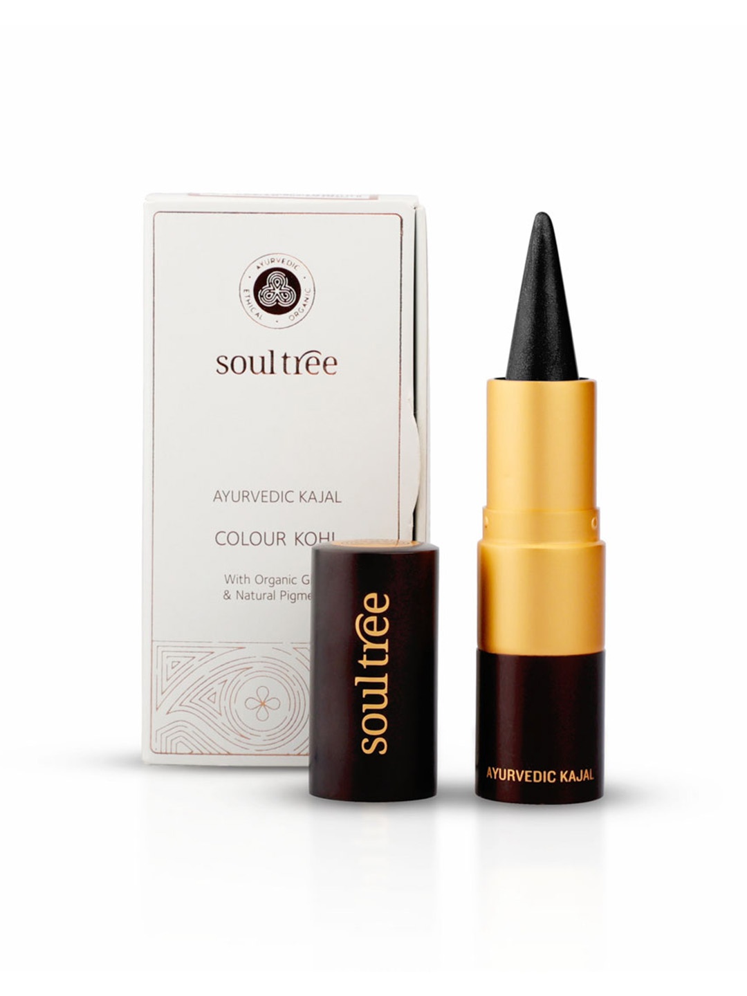 

Soultree Ayurvedic Kajal - Pure Black 011 3gm