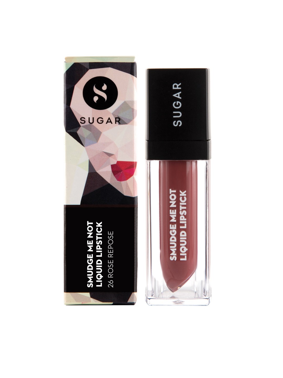 

SUGAR Maroon Smudge Me Not Liquid Lipstick 26 Rose Repose