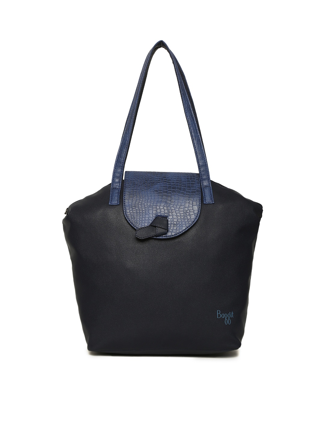 

Baggit Navy Blue Solid Shoulder Bag