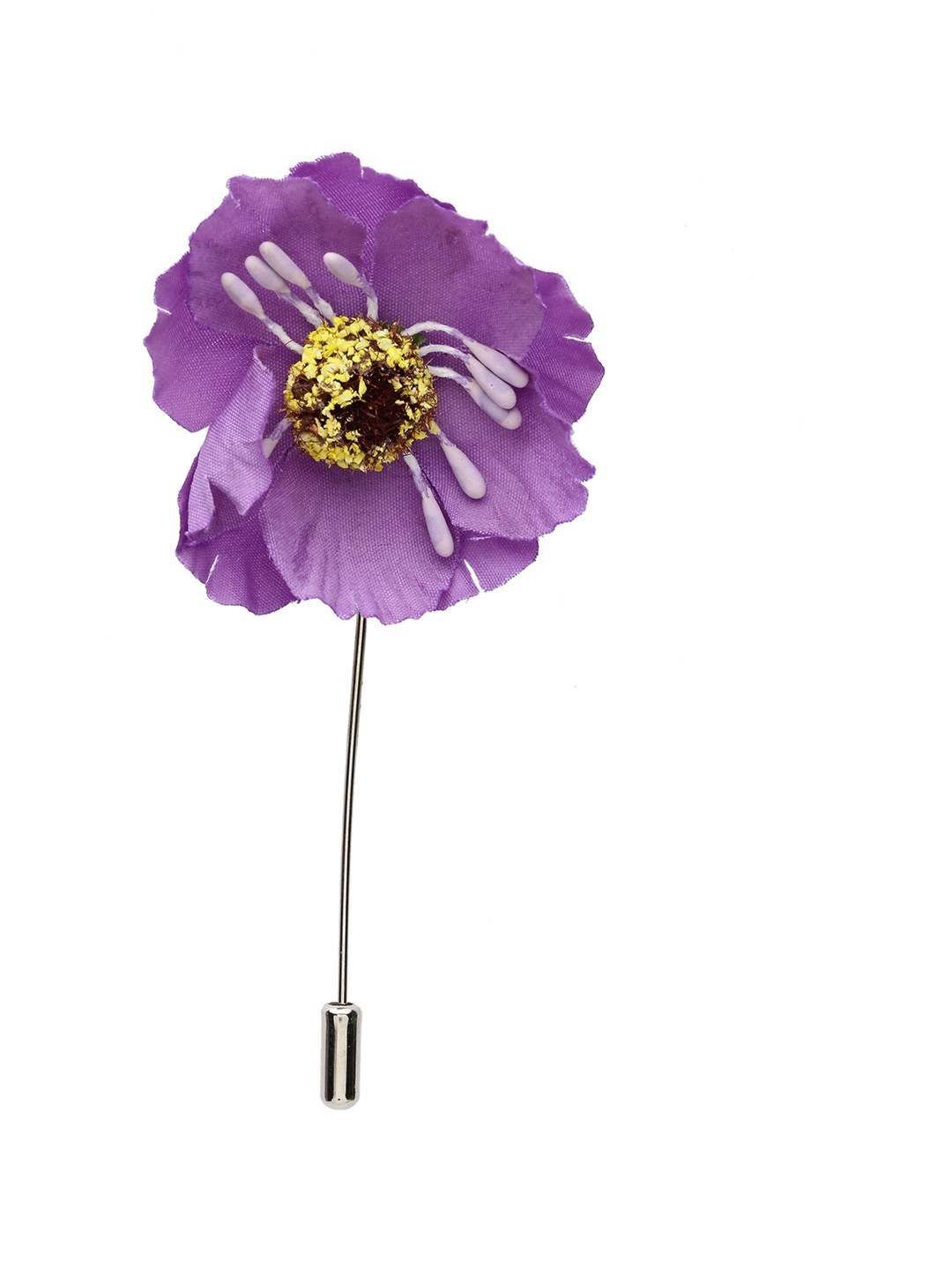 

Alvaro Castagnino Men Purple Silver Lapel Pin