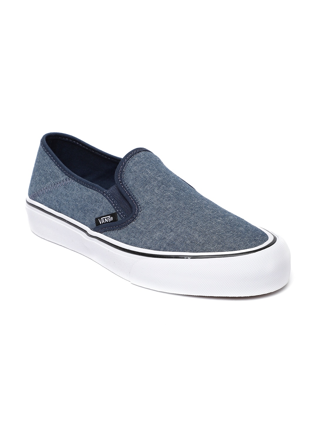 

Vans Unisex Blue Slip-On Sneakers