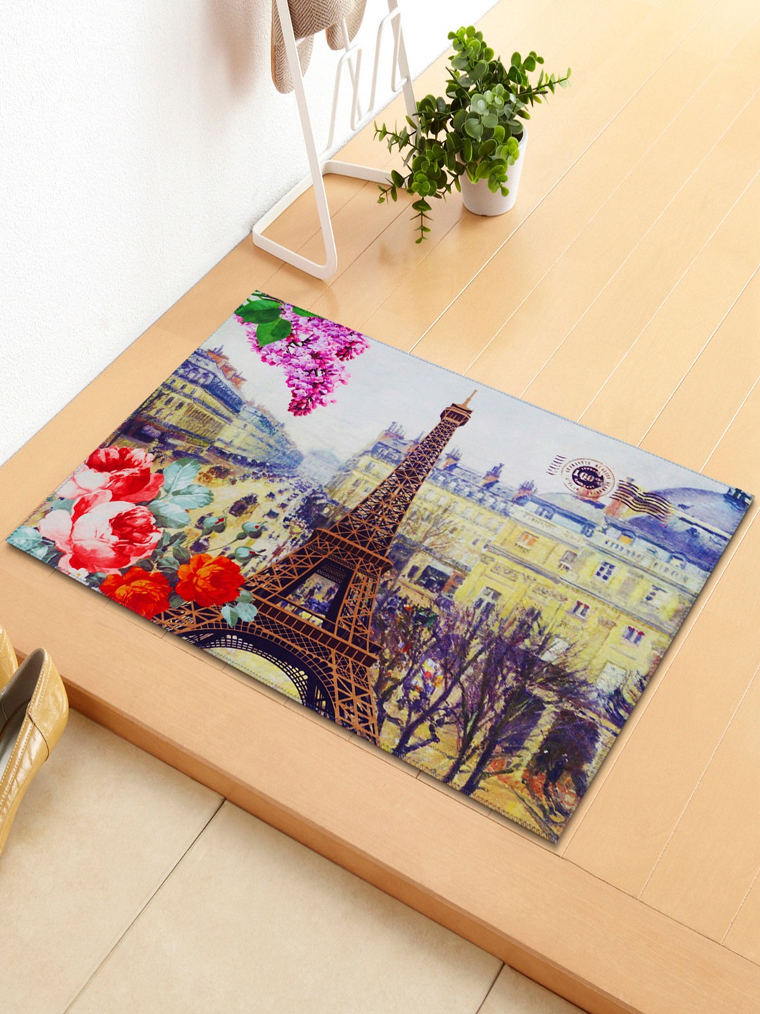 

Story@home Multicoloured Printed Doormat, Multi