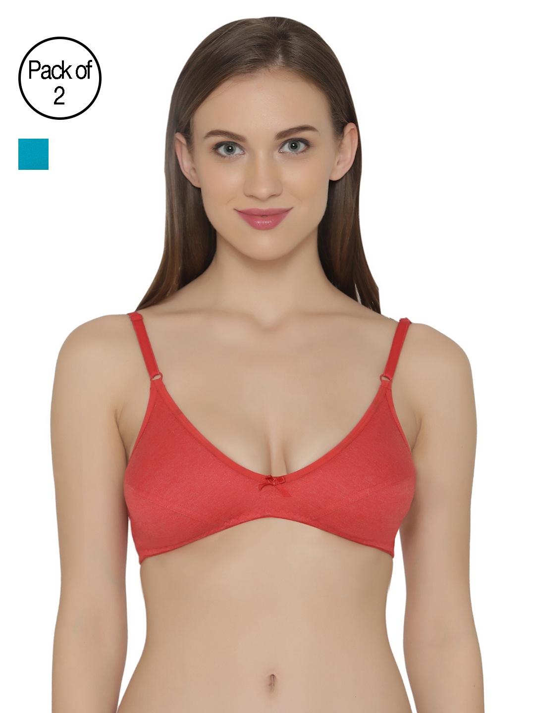 

Clovia Pack Of 2 Bra, Blue
