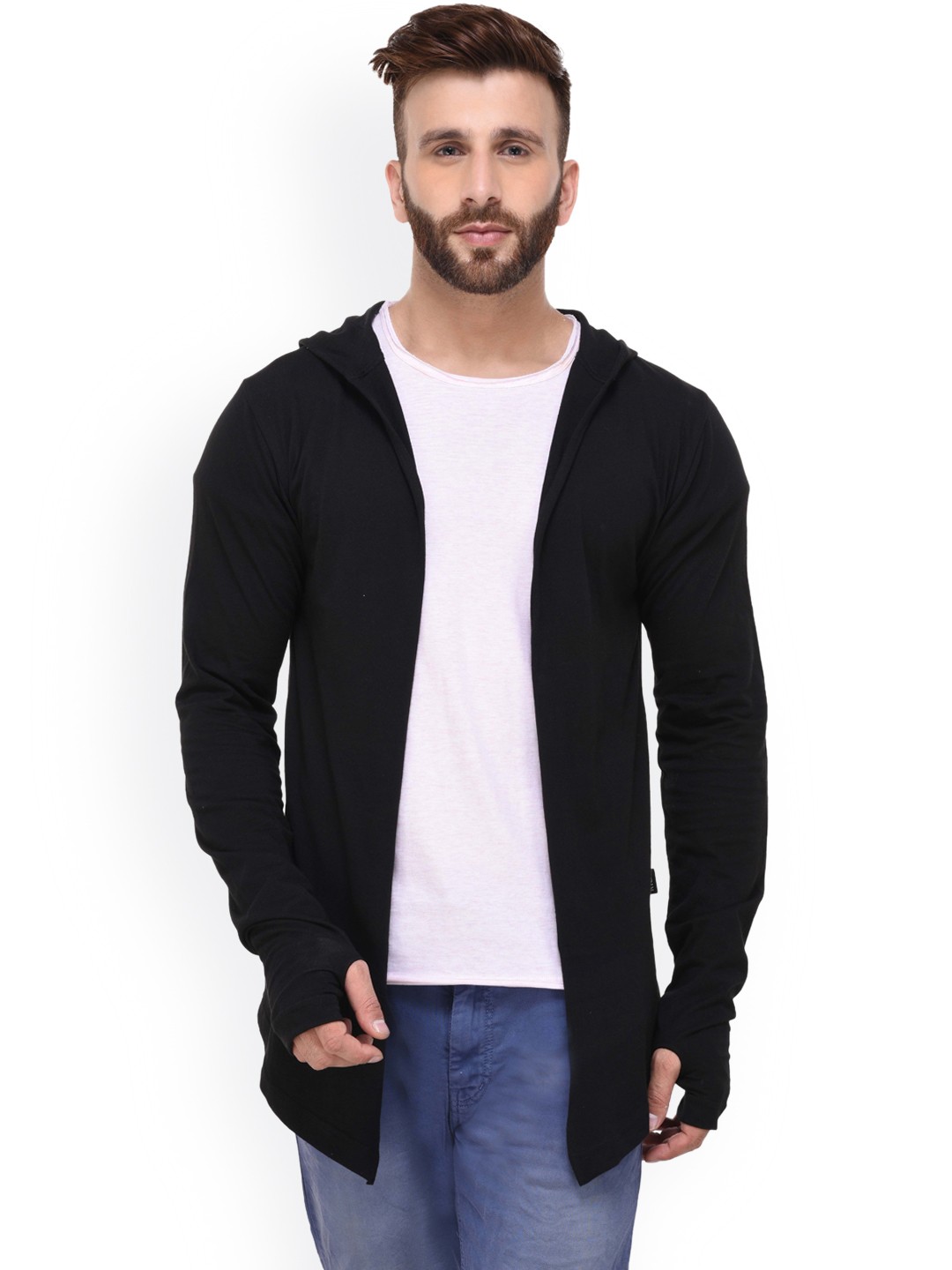 

Rigo Open Front Shrug, Black