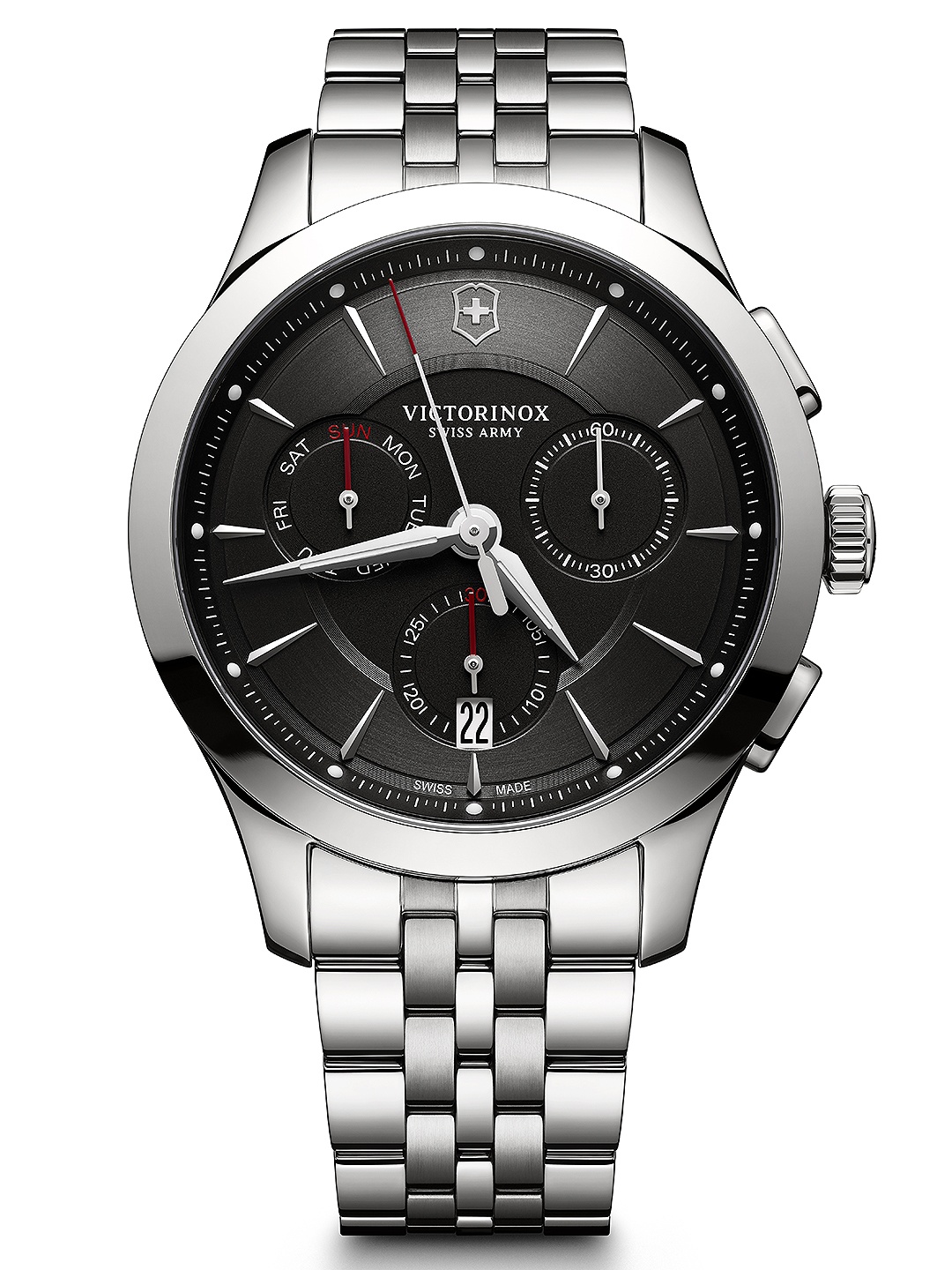 

Victorinox Men Black Analogue Watch 241745