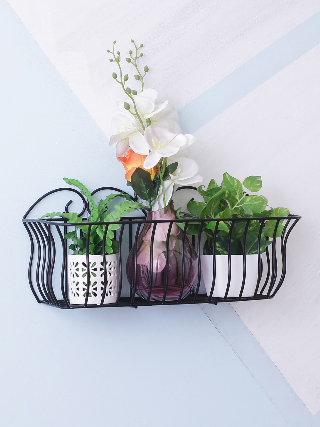 

Home Sparkle Black Flower Pot Holder