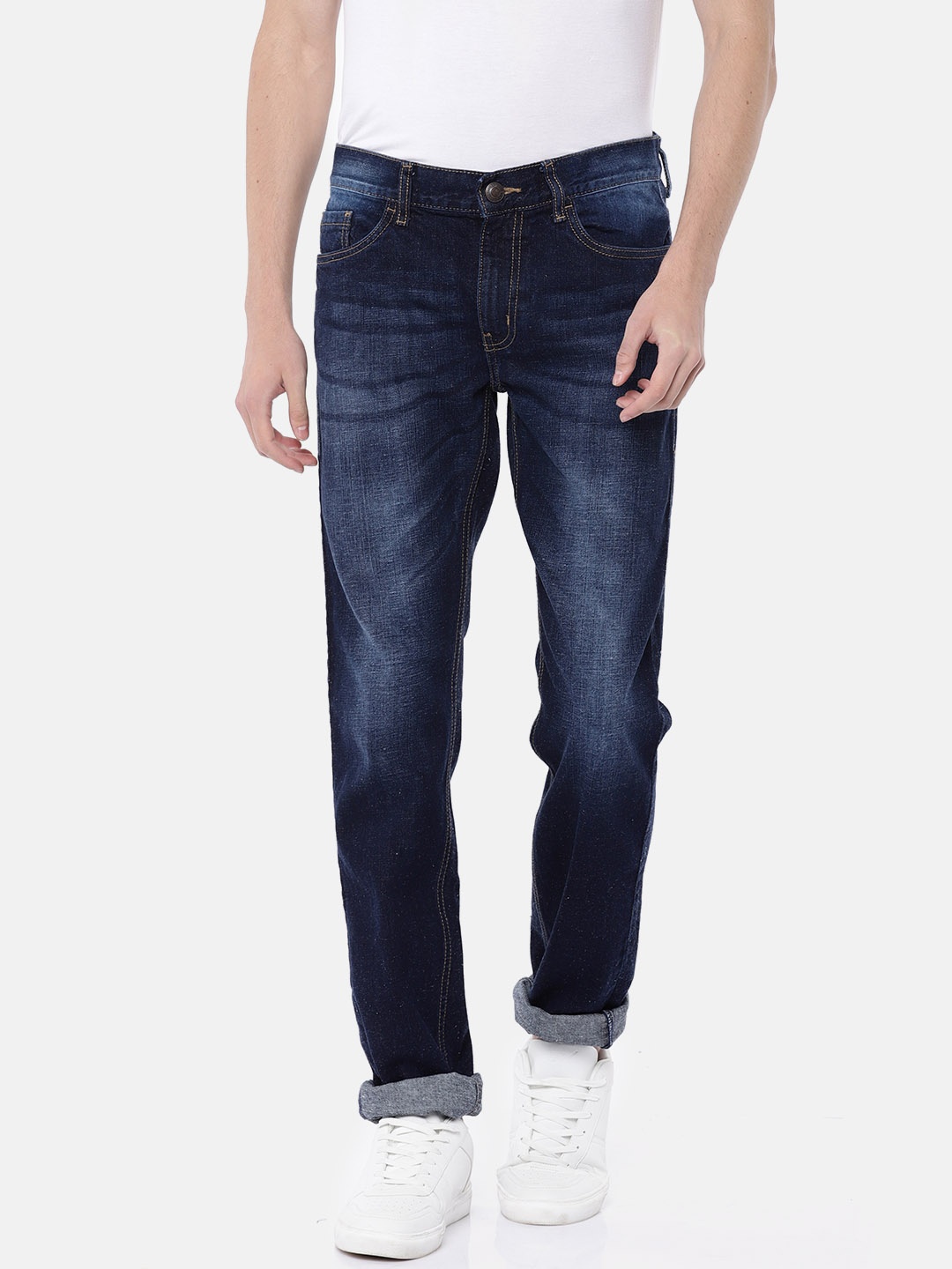 

Newport Men Blue Slim Fit Mid-Rise Clean Look Jeans