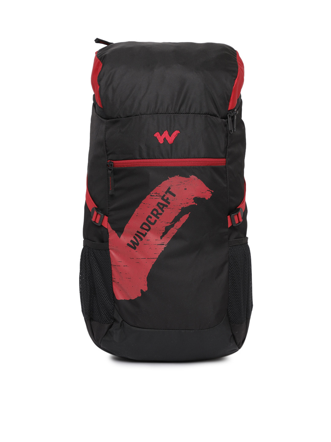 

Wildcraft Men Black & Red Printed Rucksack