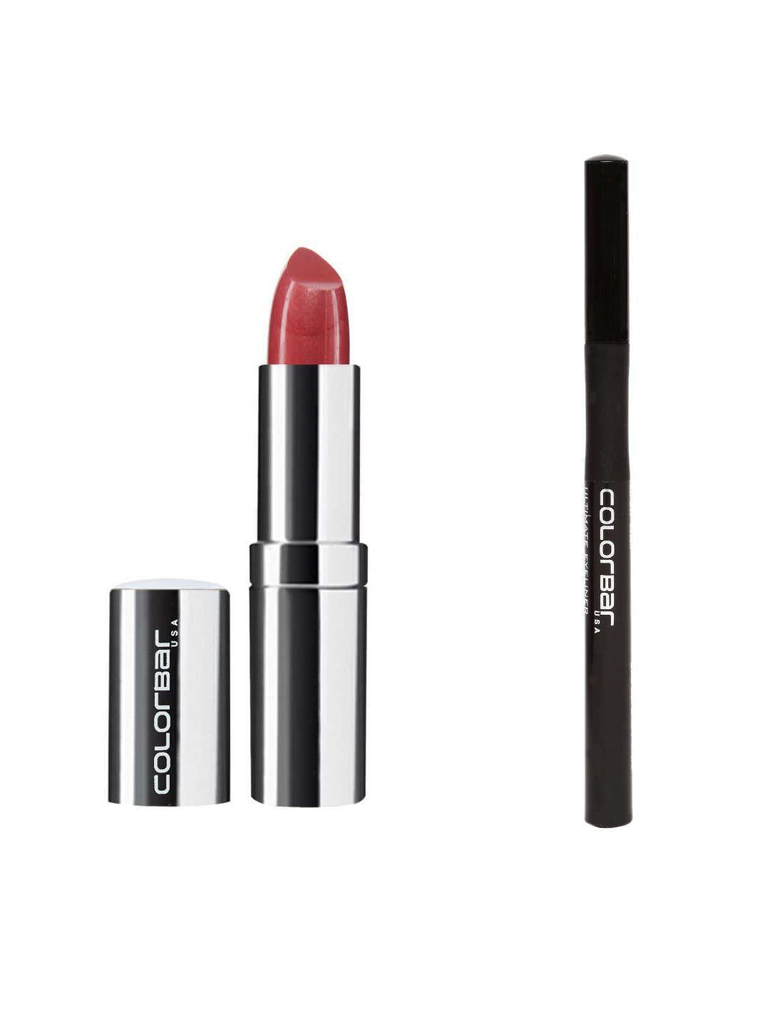 

Colorbar Eyeliner & Lipstick Combo, Black