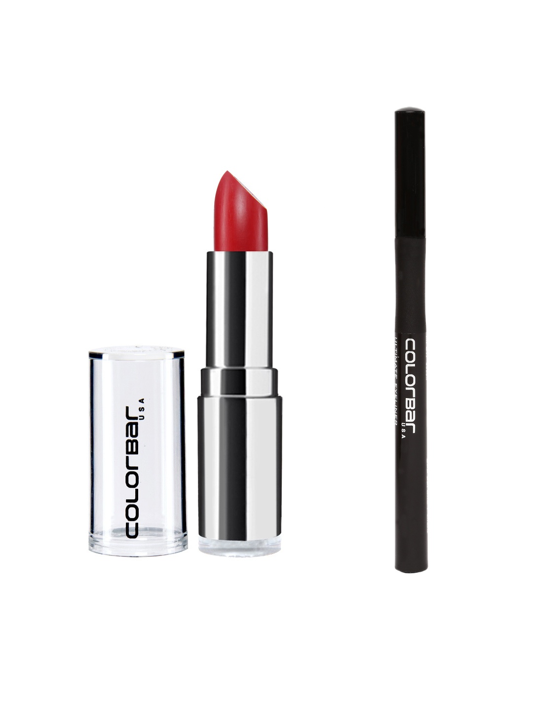 

Colorbar Set of 2 Eyeliner and Lipstick, Black