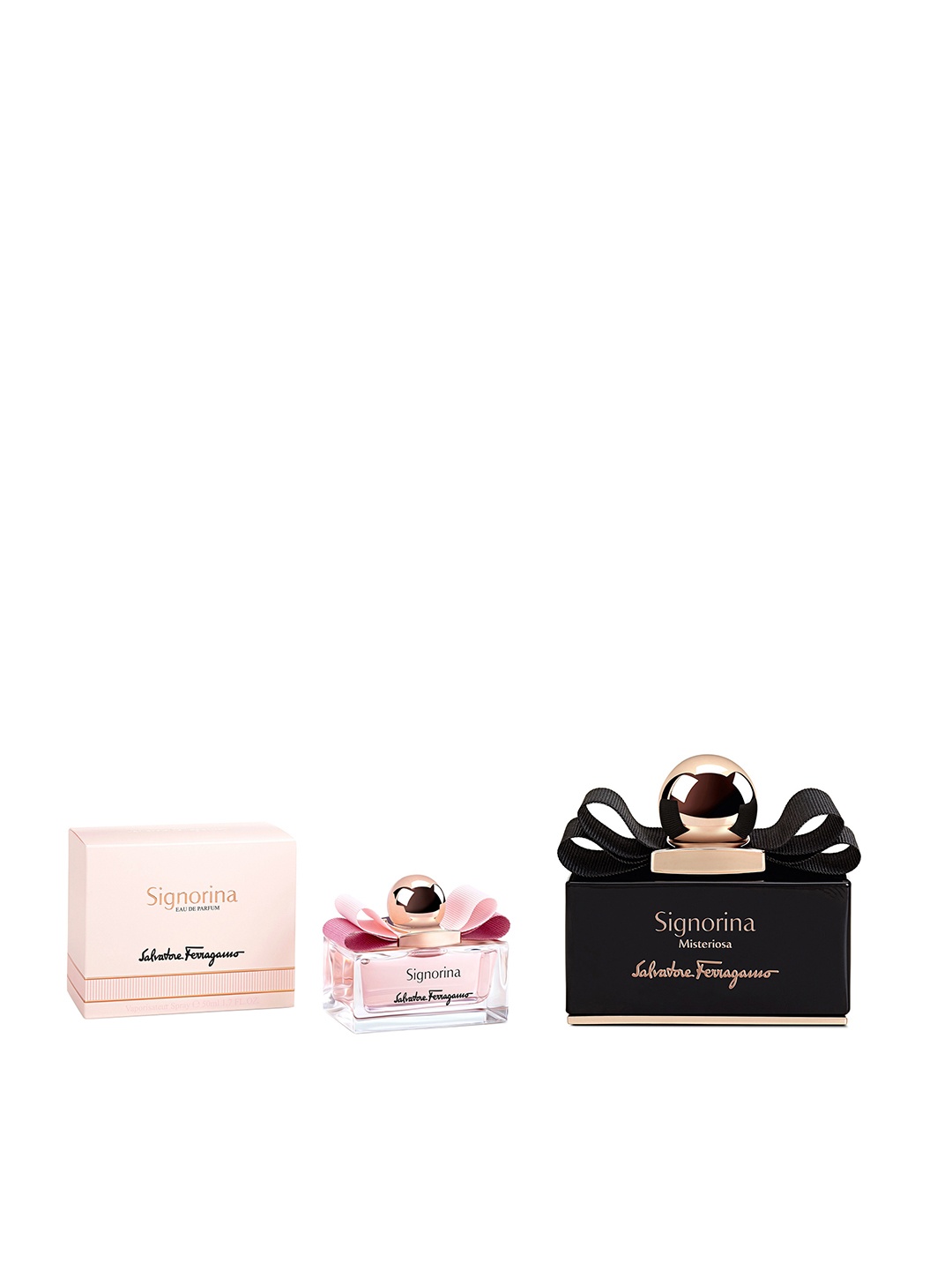 

Salvatore Ferragamo Set of Premium Frangrances, Black