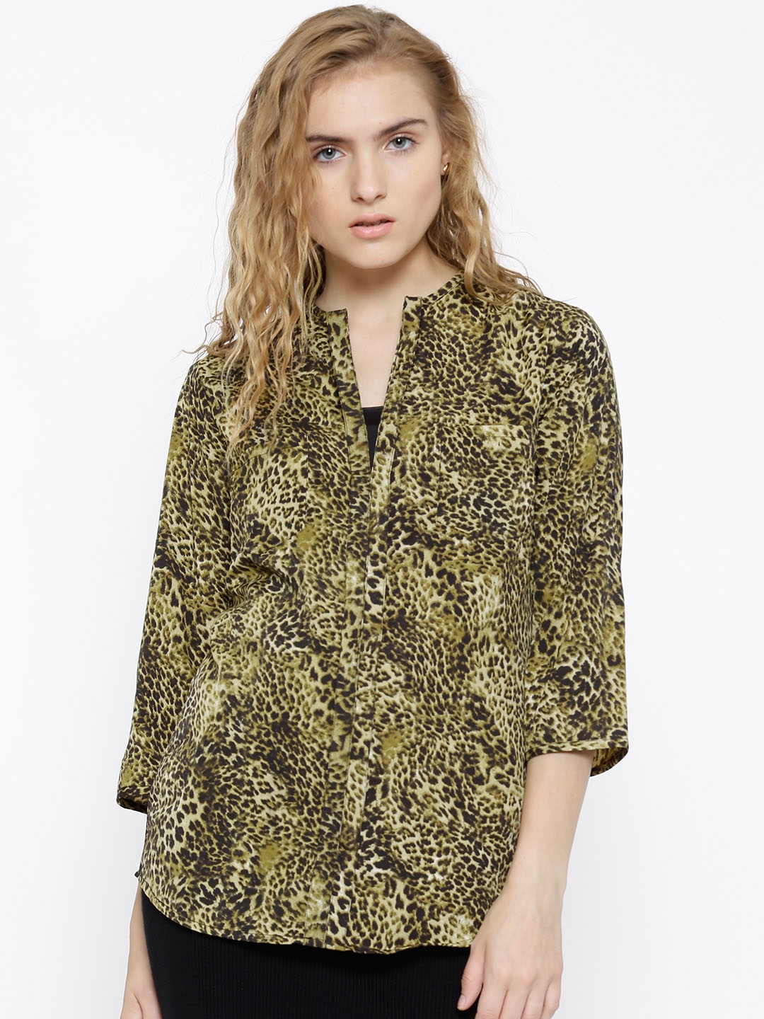 

Sera Women Green Printed Top