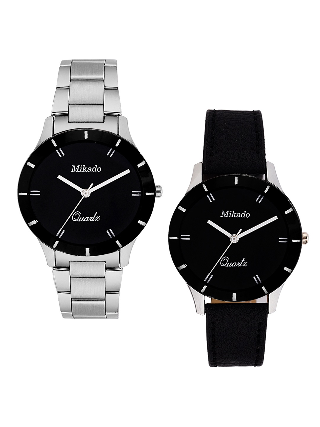 

Mikado Women Set Of 2 Analogue Watches 30913, Silver