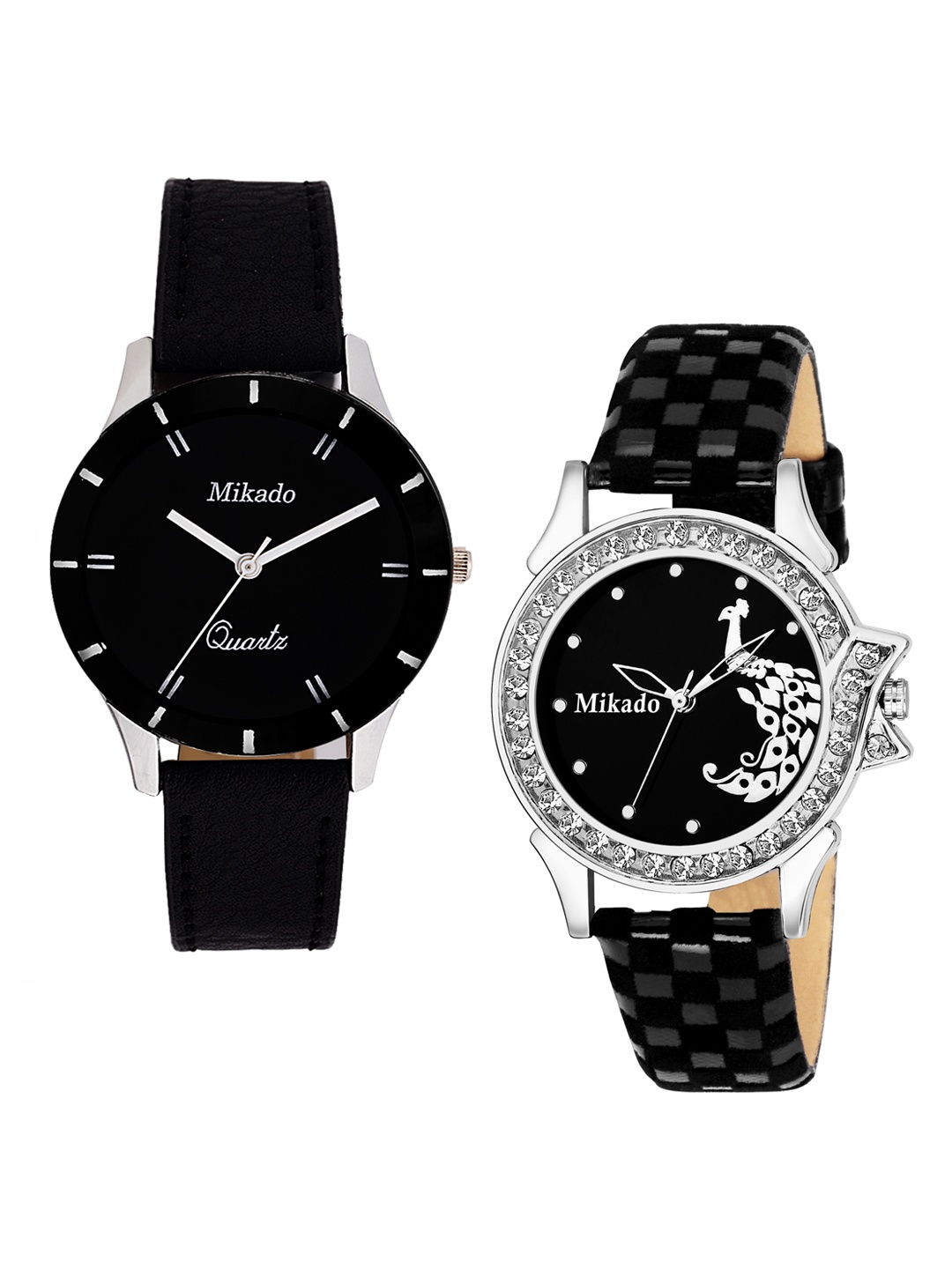 

Mikado Women Set Of 2 Analogue Watches 30914, Silver