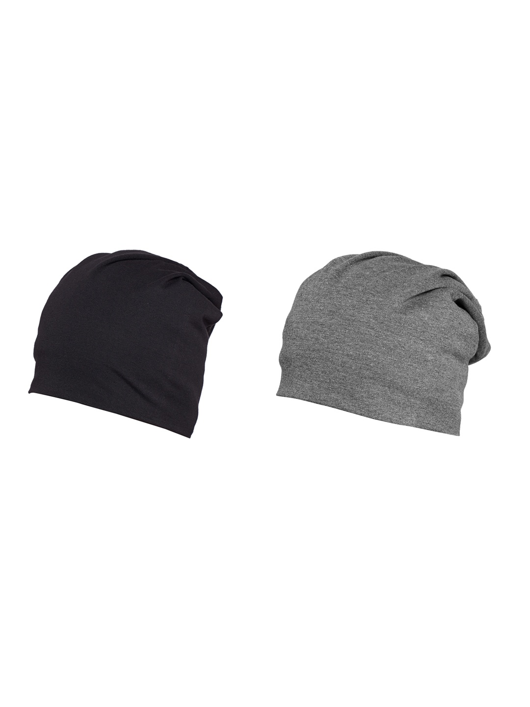 

VIMAL JONNEY Women Set Of 2 Beanies, Black