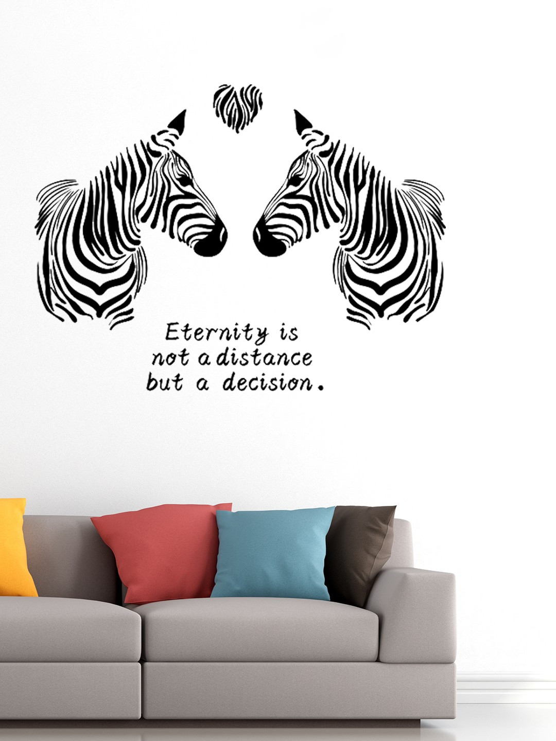 

Cortina Black & White Zebra Wall Sticker