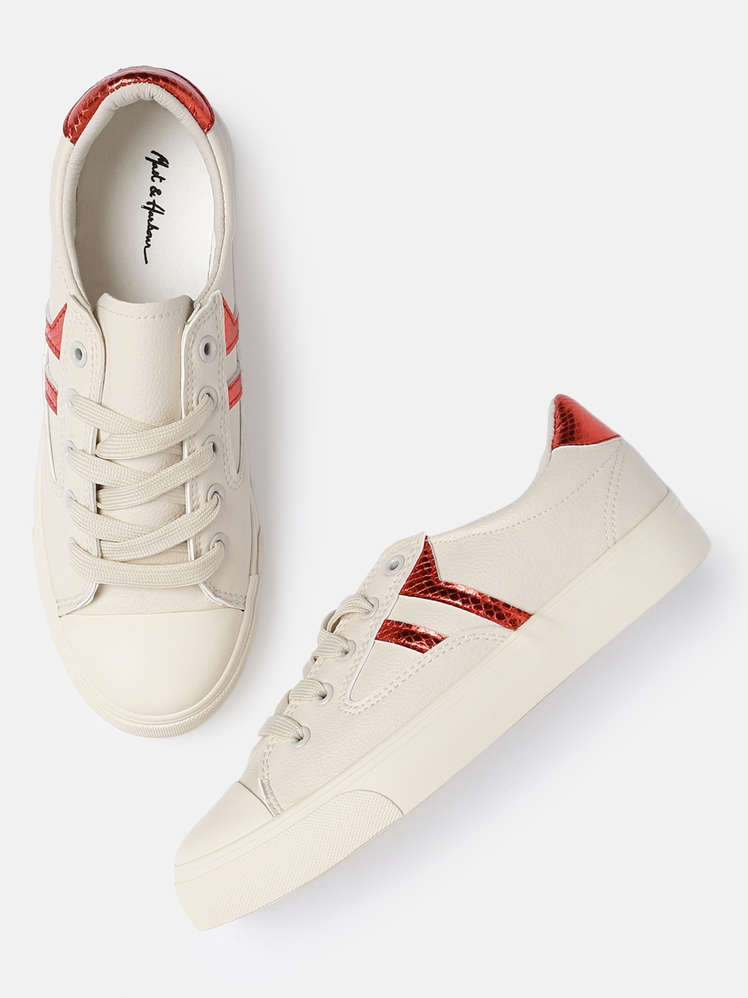 

Mast & Harbour Women Beige Sneakers