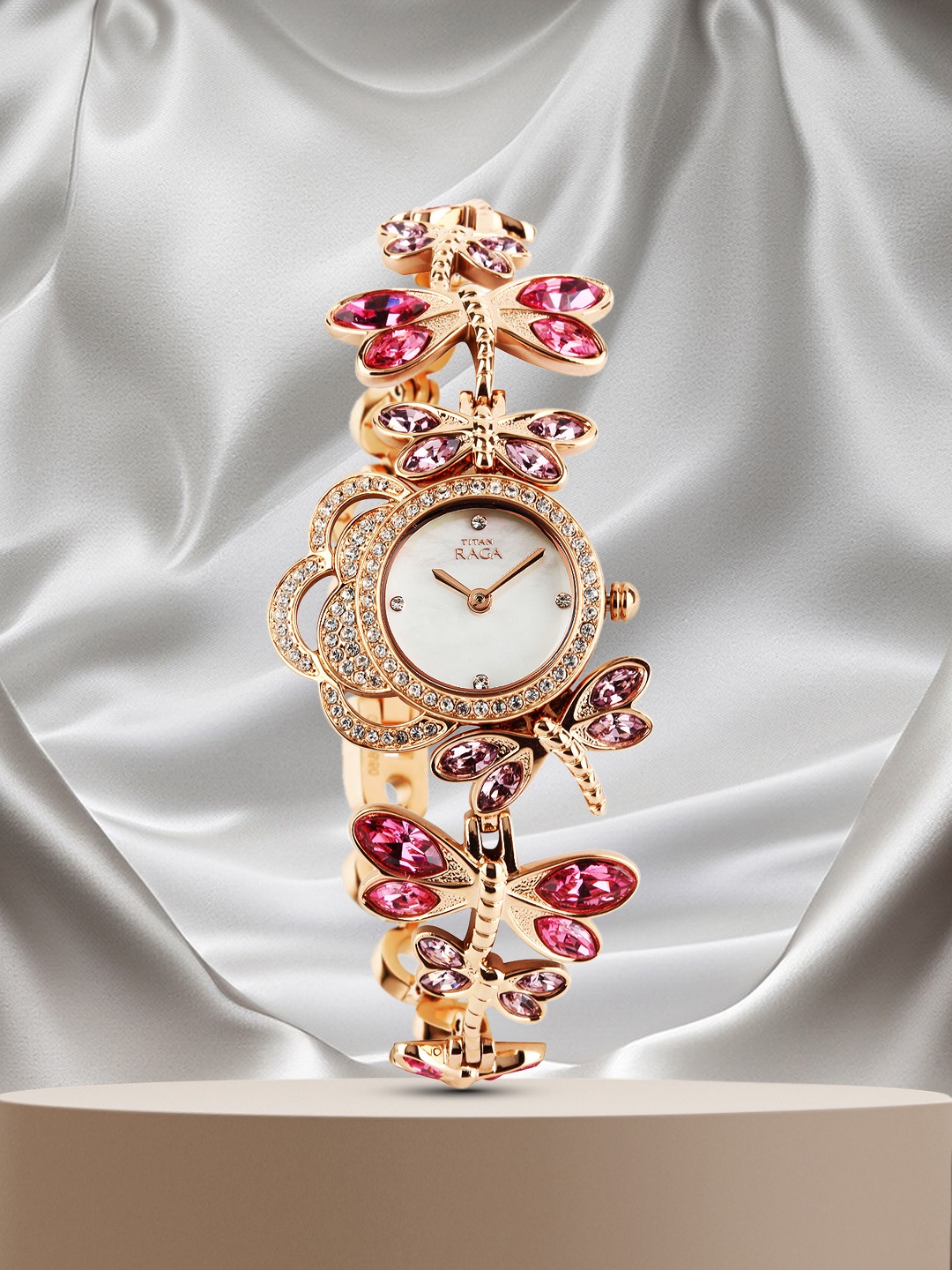 

Titan Women White Analogue Watch