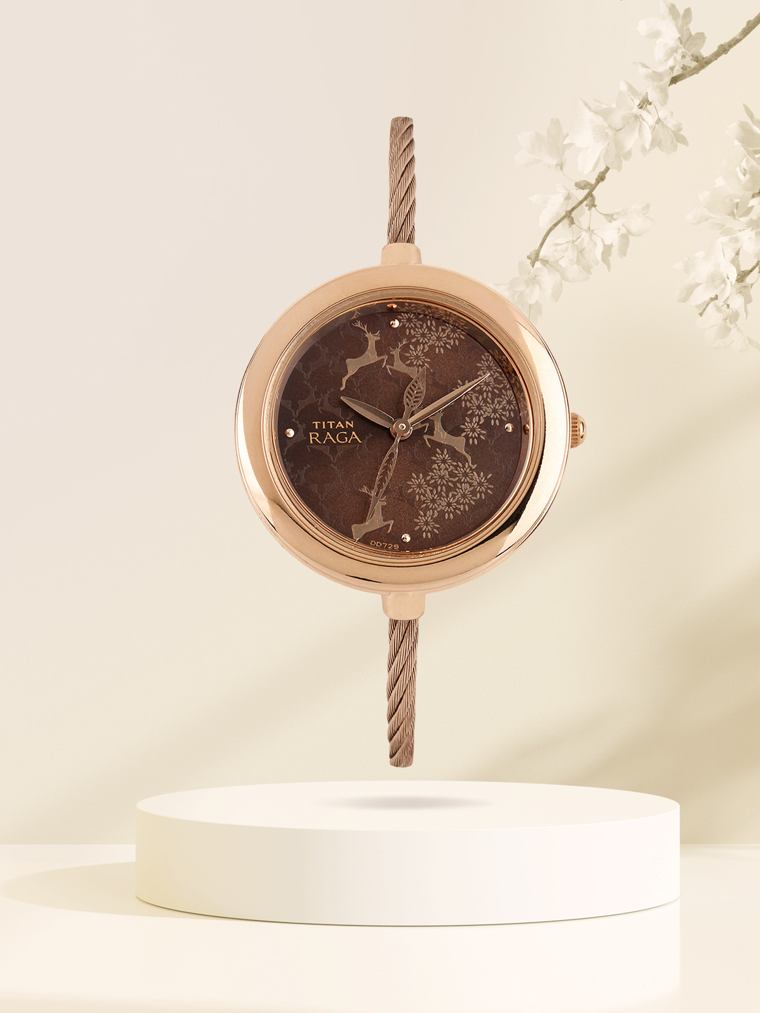 

Titan Raga Garden of Eden Women Brown Analogue watch NL2532WM01