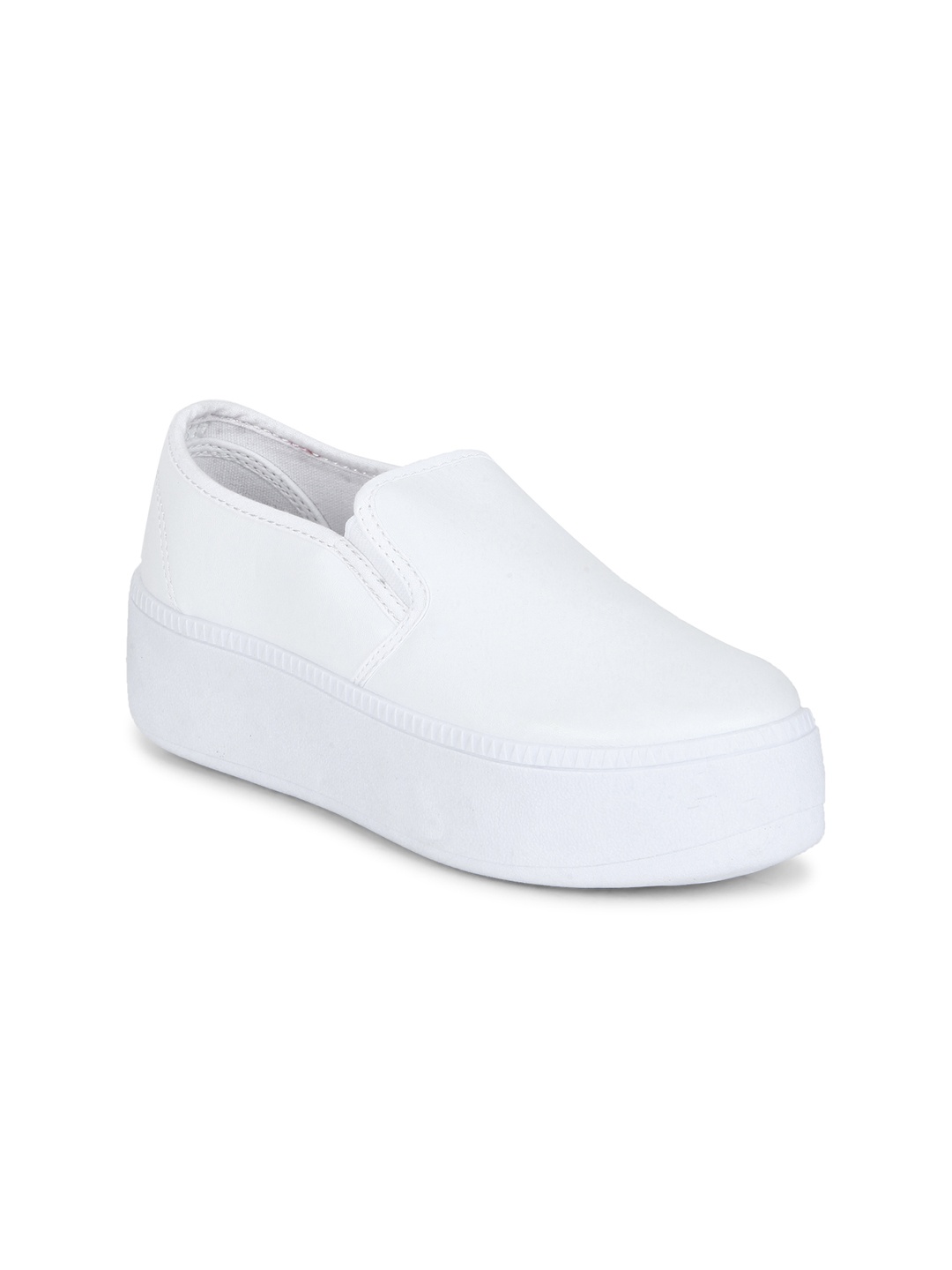 

Truffle Collection Women White Loafers