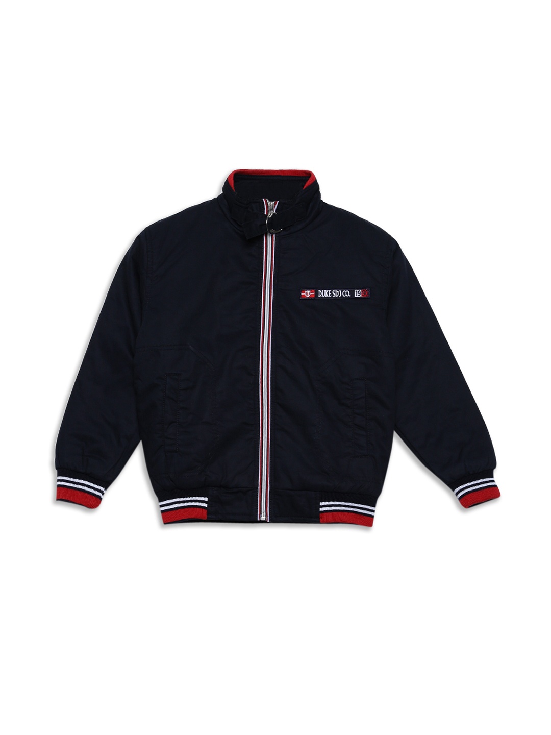 

Duke Boys Navy Blue Solid Bomber