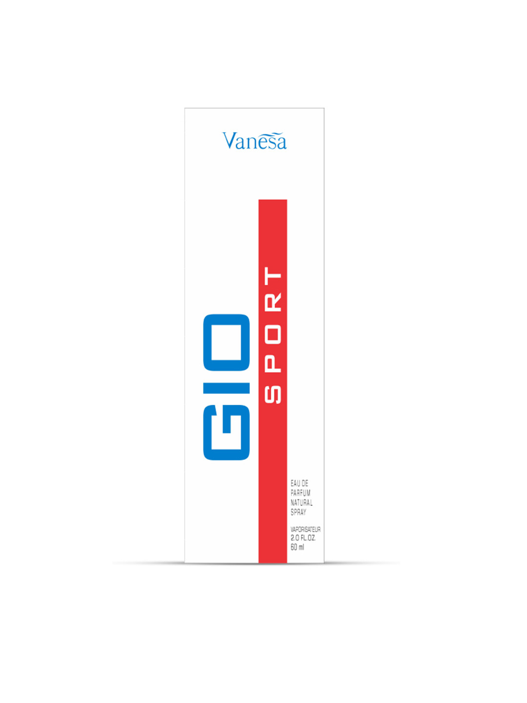 

Vanesa Women Gio Sport Eau de Parfum 60 ml, Silver