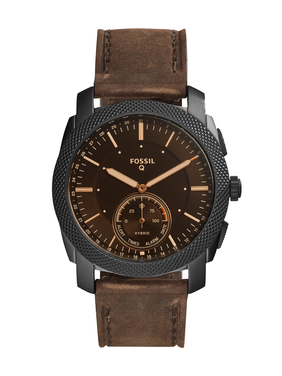 

Fossil Unisex Brown Hybrid Smart Watch FTW1163