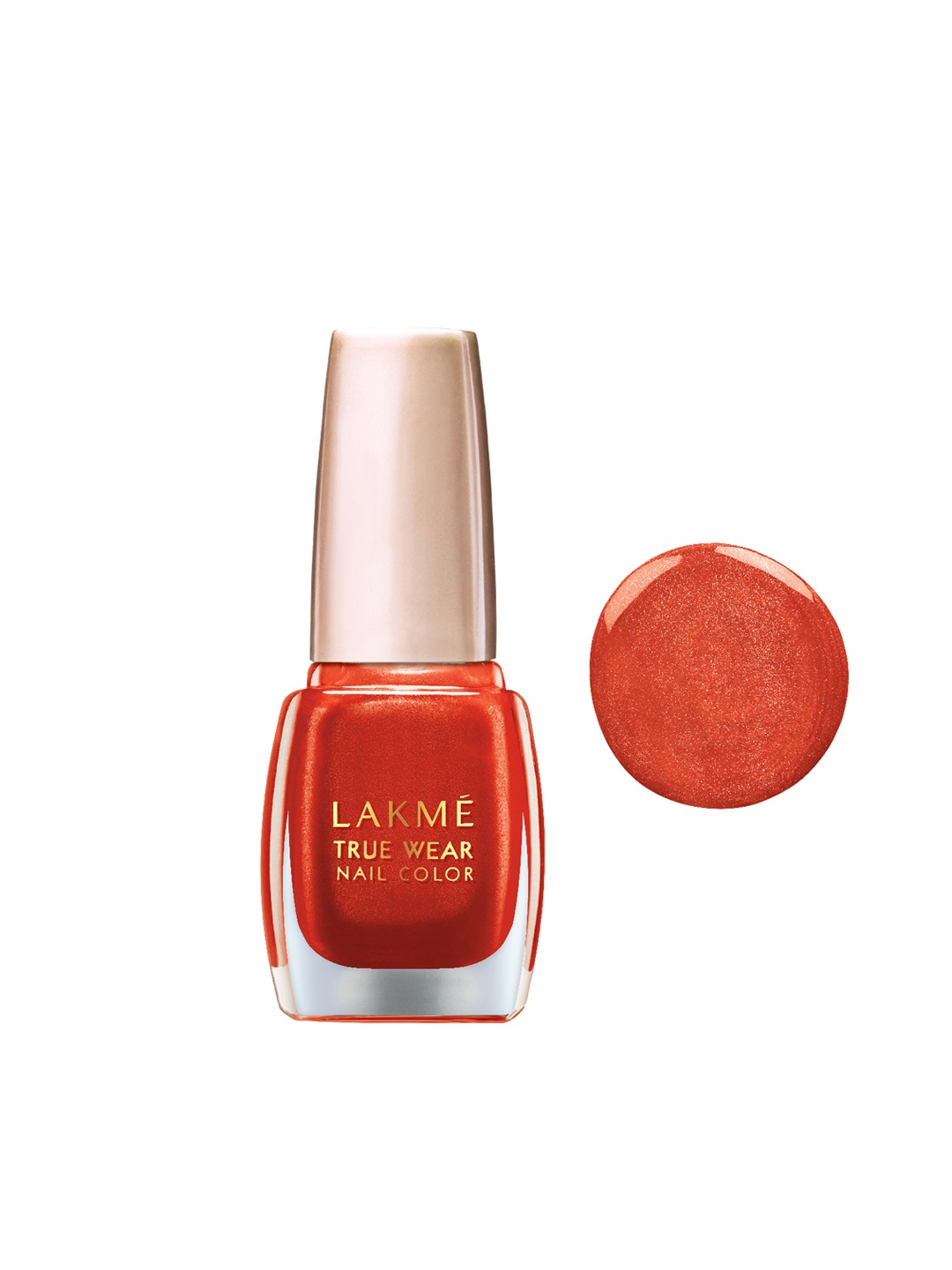 

Lakme True Wear Nail Colour 505, Orange