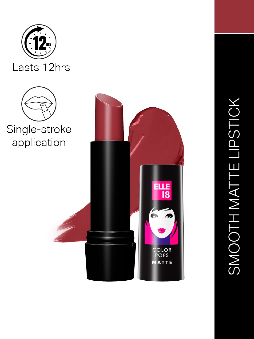 

ELLE 18 Color Pop Matte Lip Color - Pink Show P24