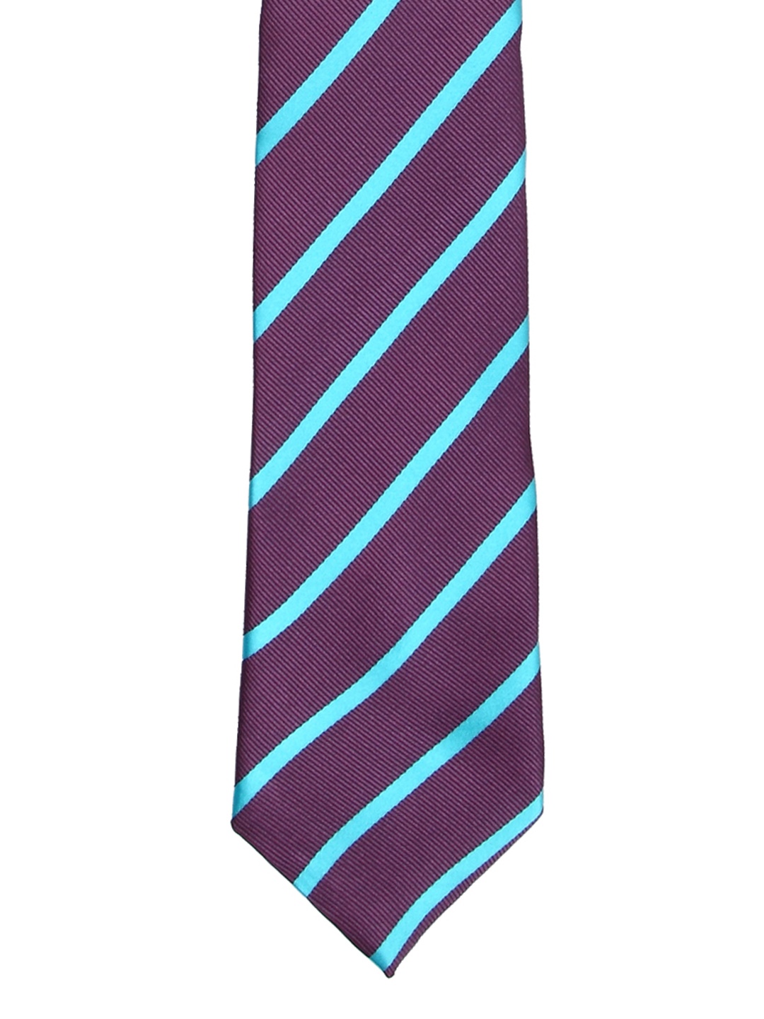 

Tossido Purple Woven Design Broad Tie