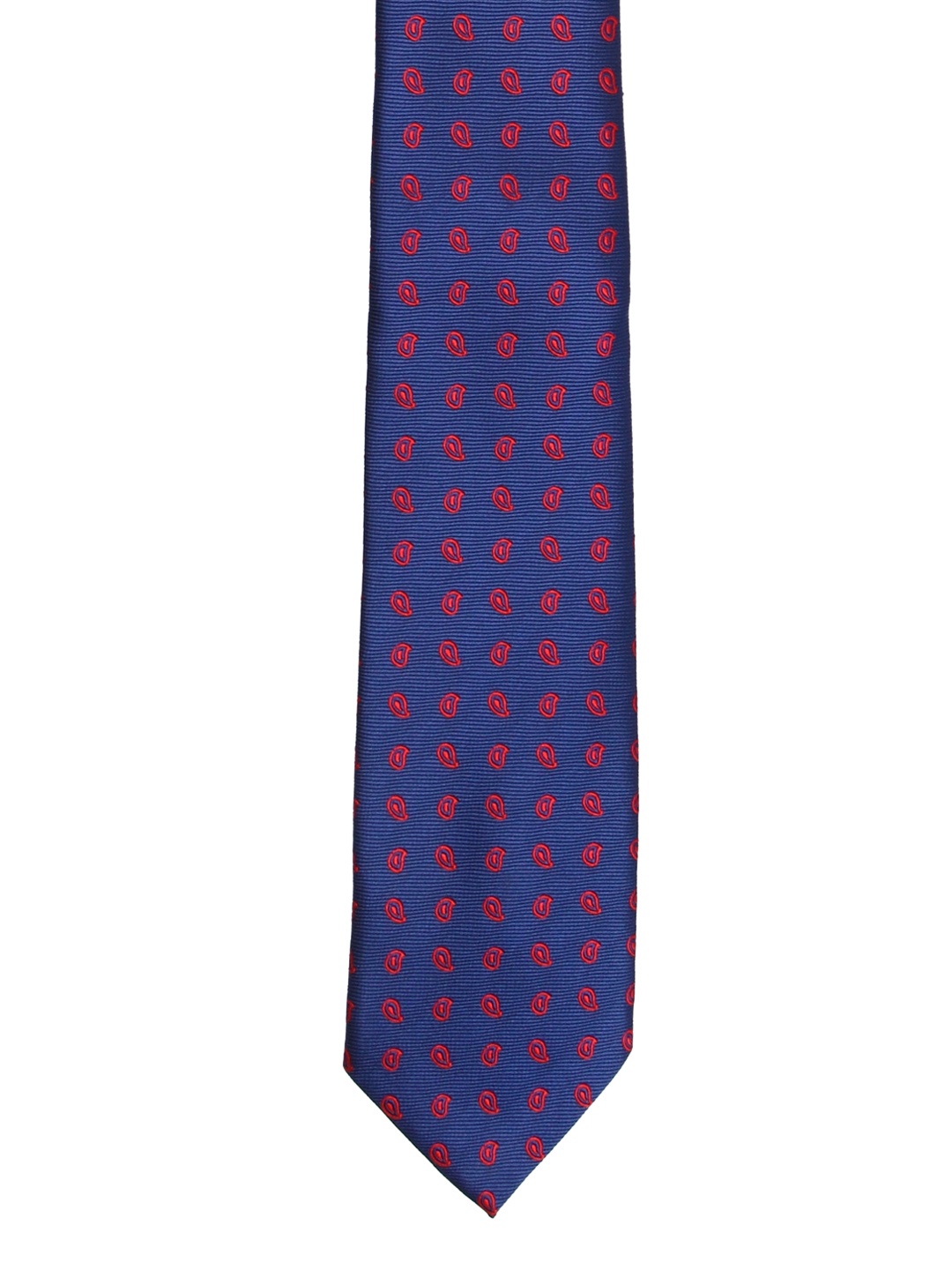 

Tossido Blue Woven Design Broad Tie