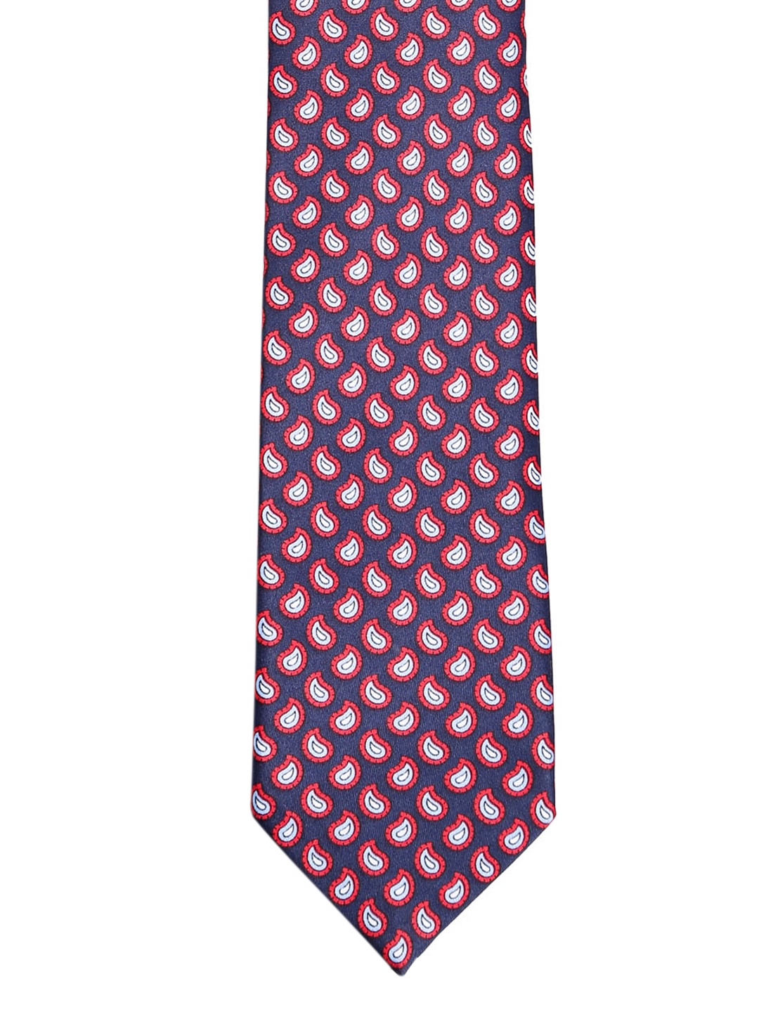 

Tossido Blue Woven Design Broad Tie