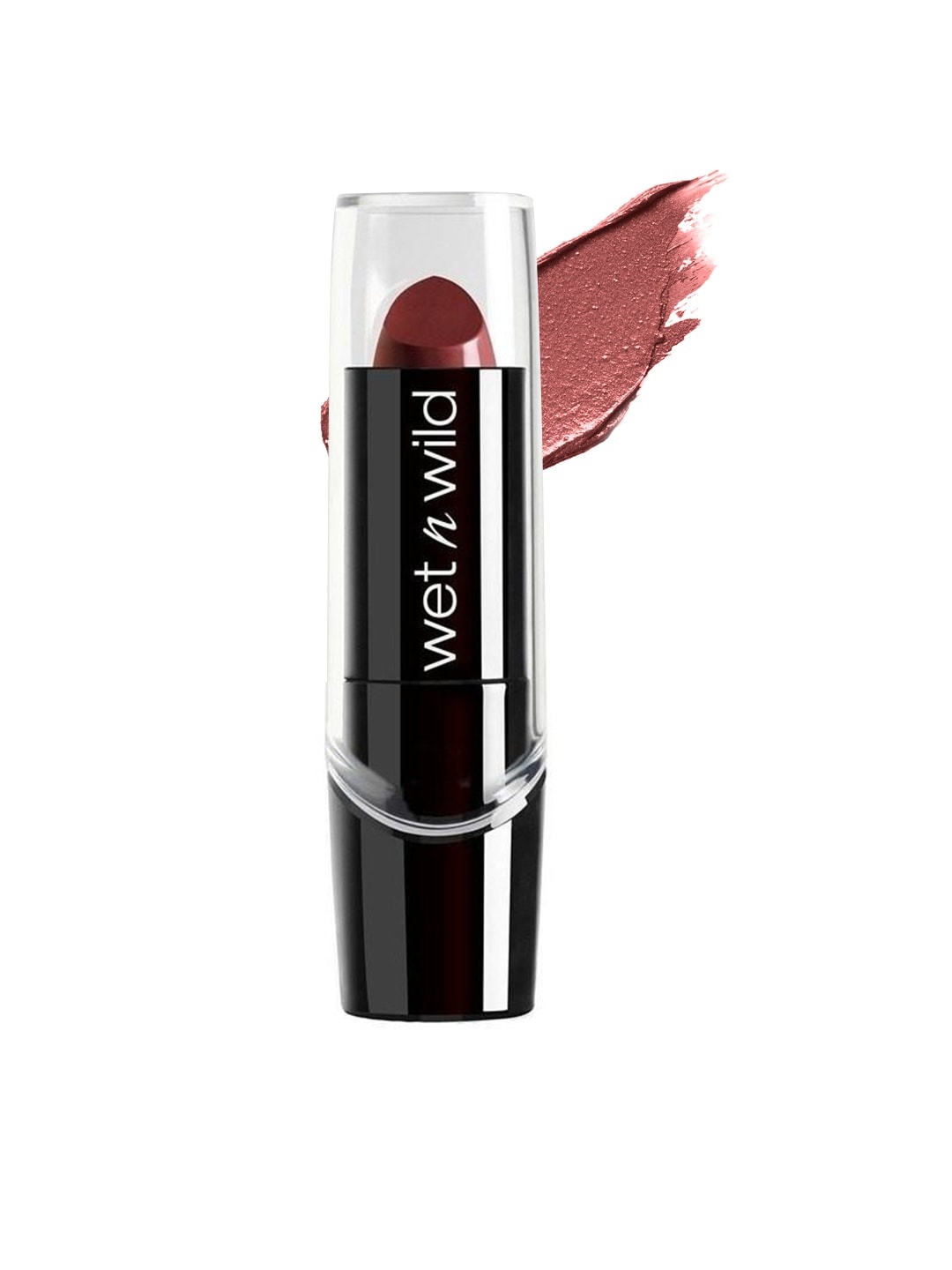 

Wet n Wild Silk Finish Lipstick - Dark Wine E536A, Burgundy