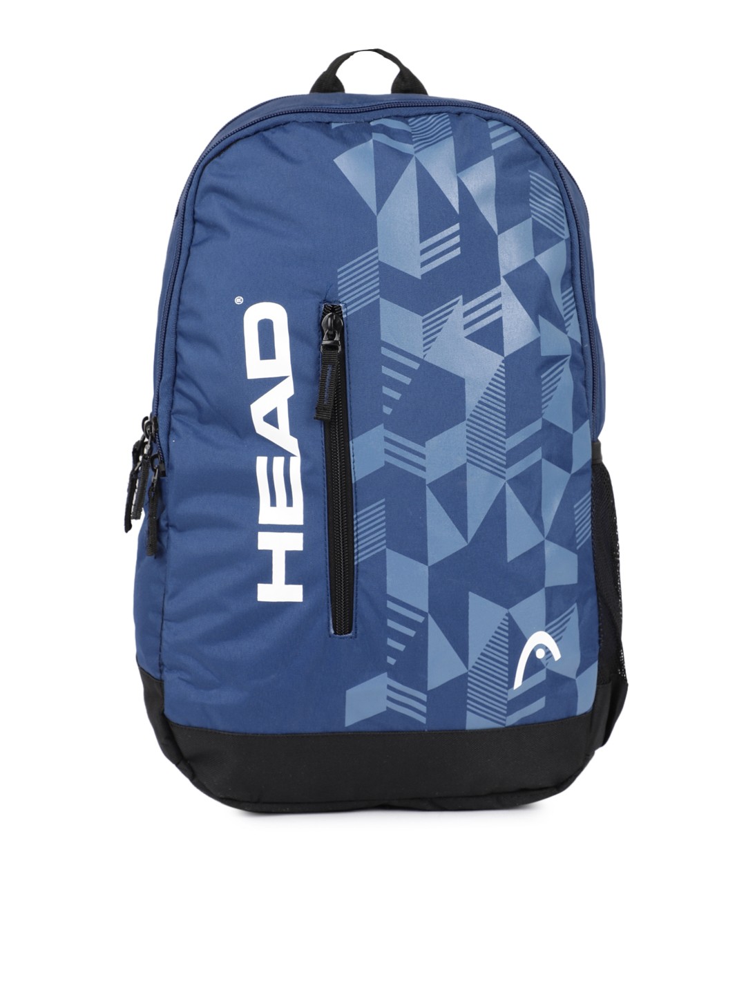 

Head Unisex Navy Blue & Navy Blue Geometric League Backpack