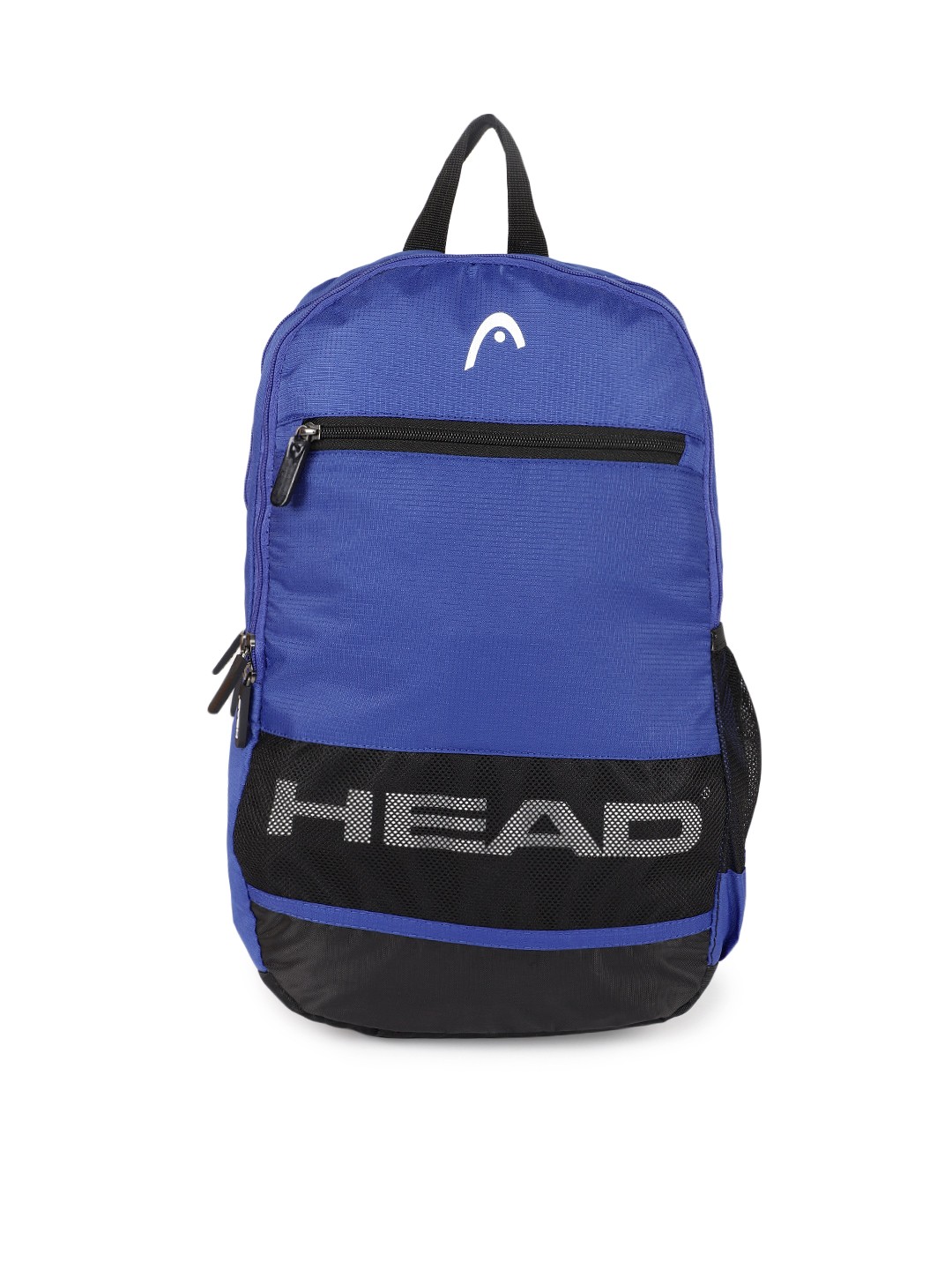 

Head Unisex Blue & Black Brand Logo Print Alley Laptop Backpack