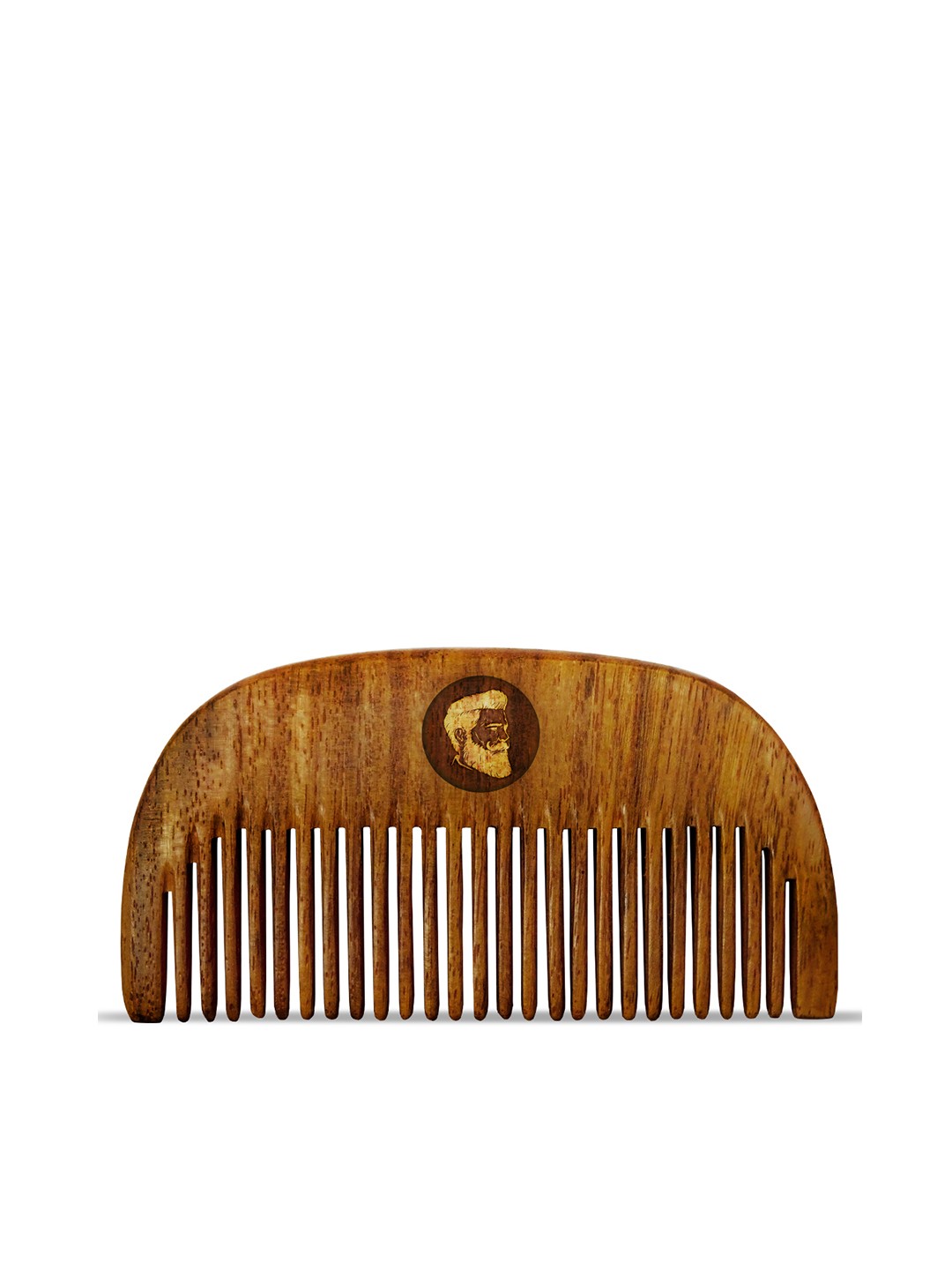 

BEARDO Men Compact Sheesham Wood Beard Comb, Brown