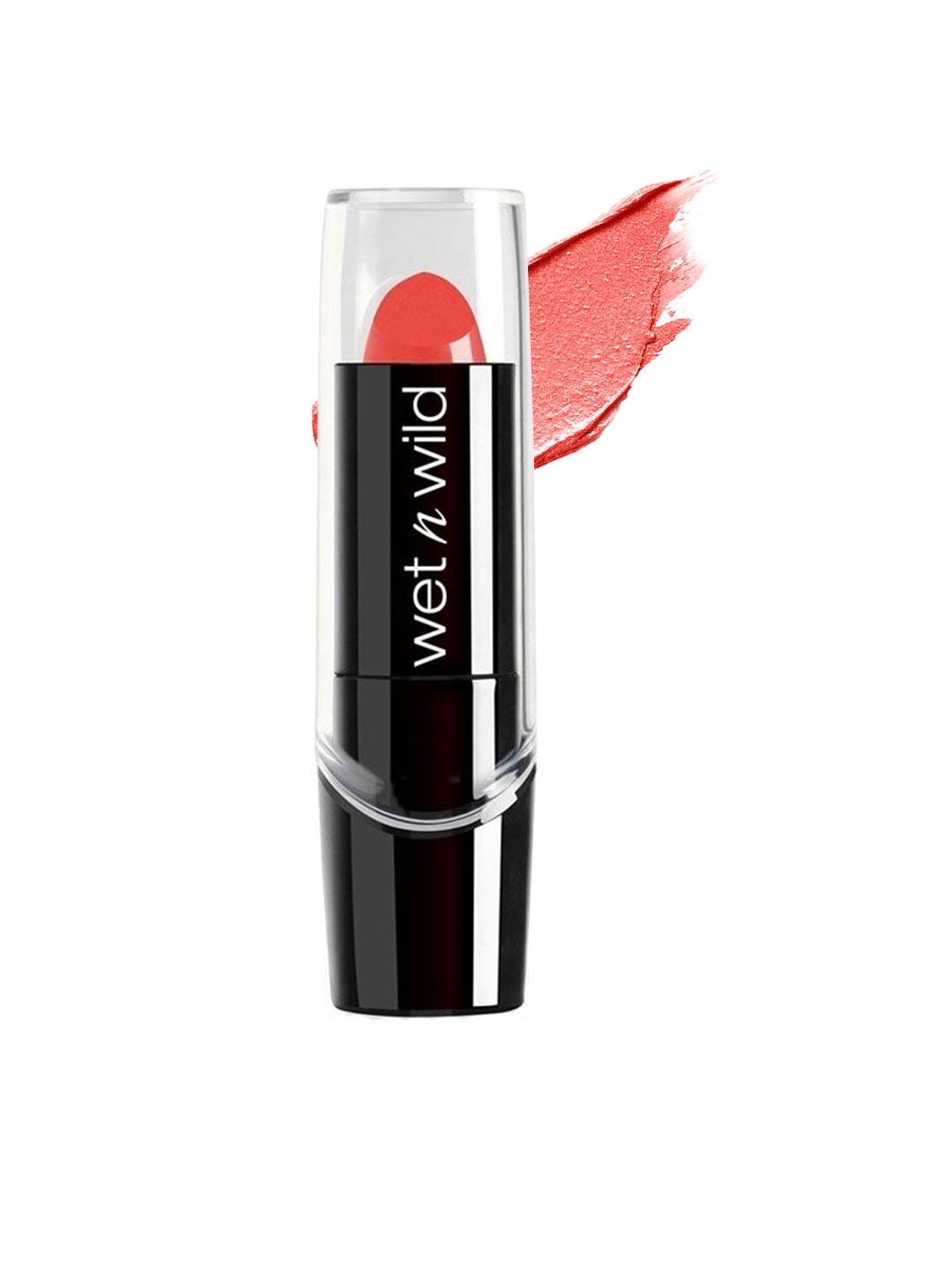 Wet n Wild Sustainable Silk Finish Lipstick - E515D What's Up Doc 3.6 g, Coral