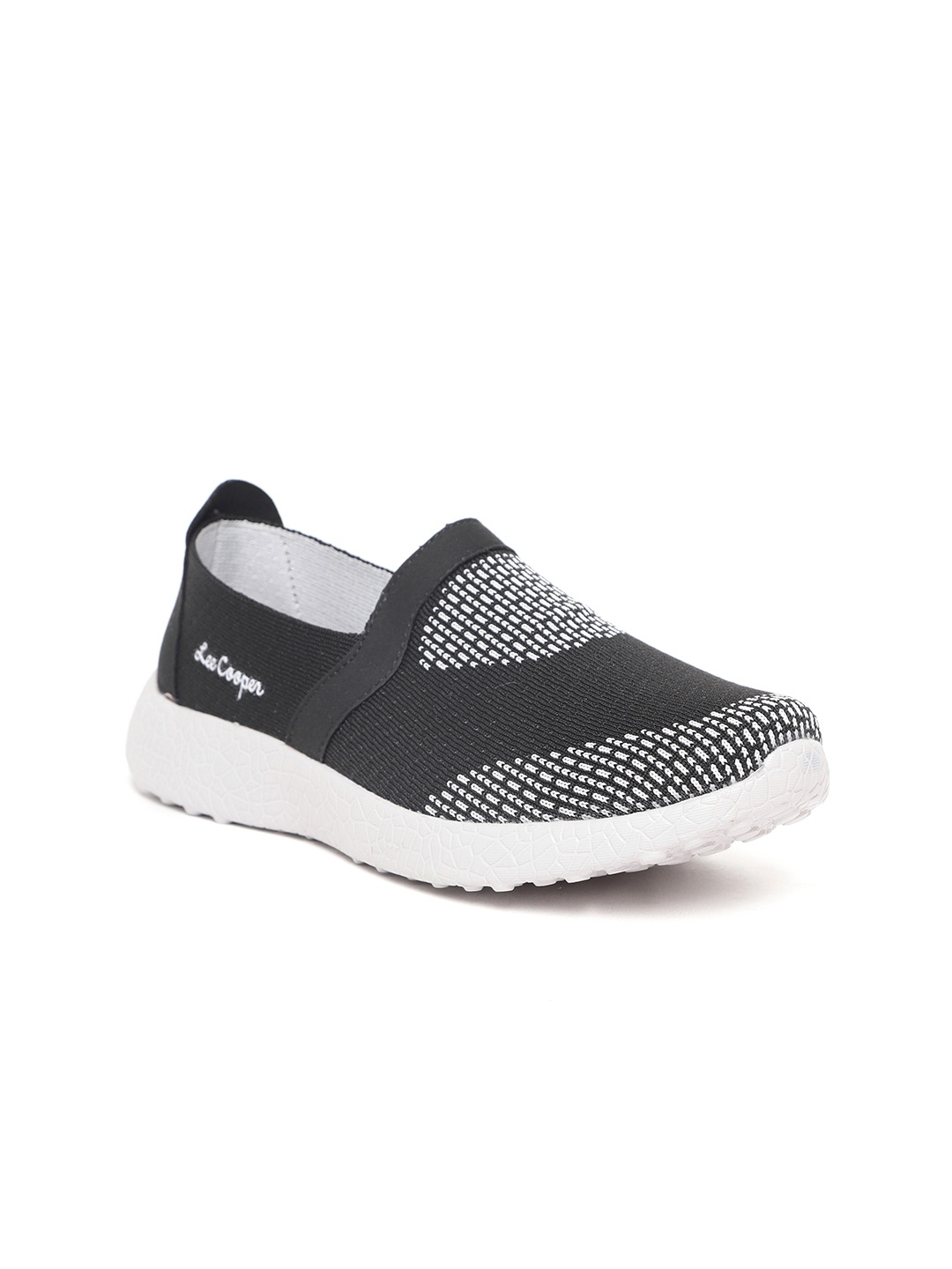 

Lee Cooper Women Black Slip-On Sneakers