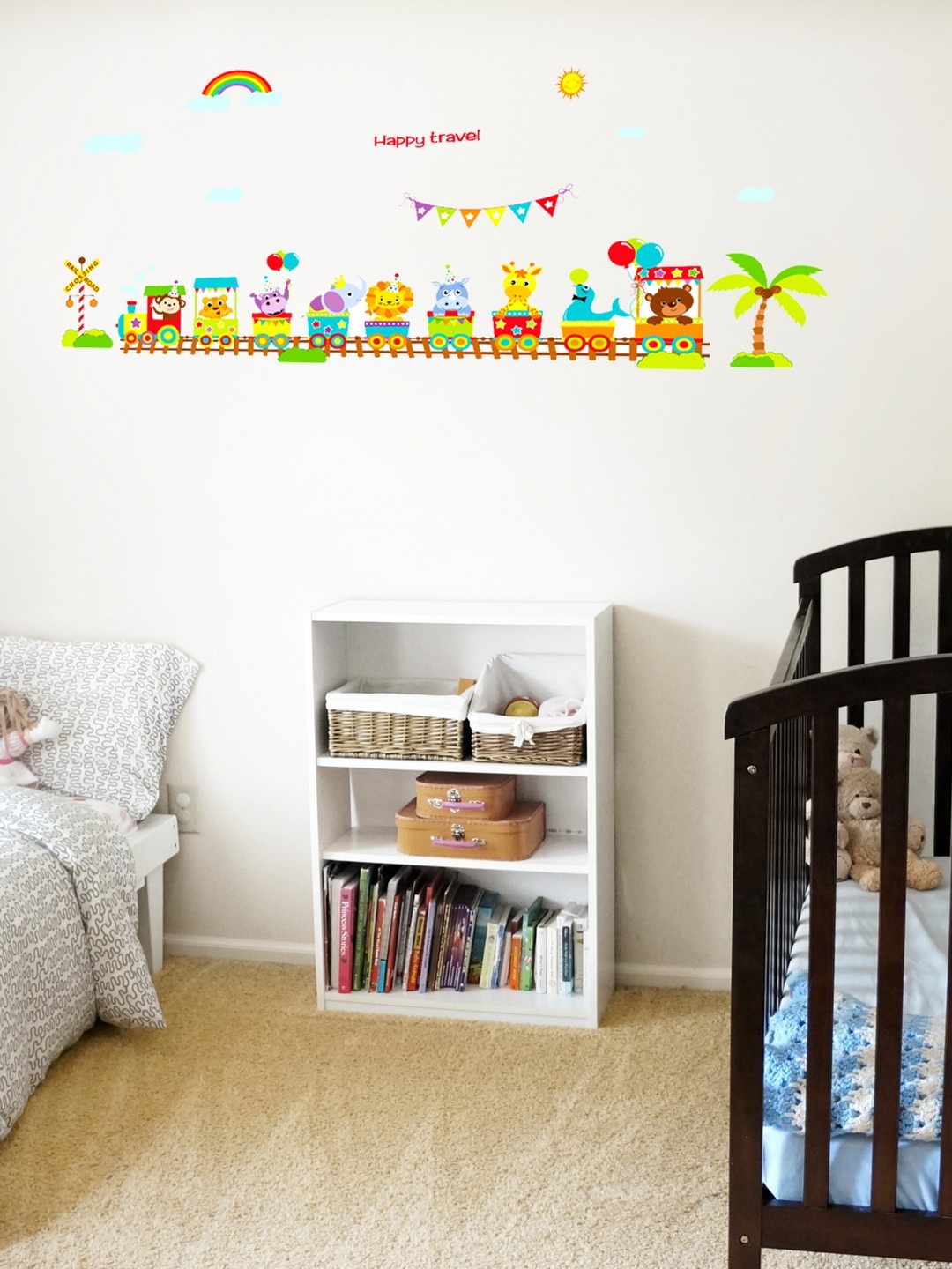 

Cortina Multicoloured Birds & Animals Wall Sticker, Multi