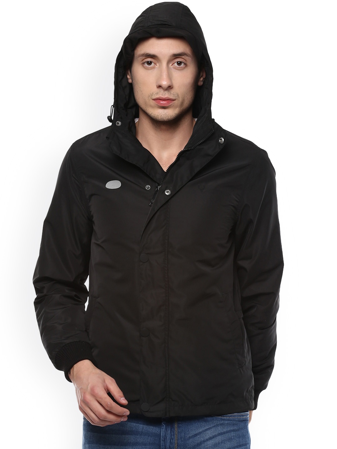 

Allen Solly Men Black Solid Tailored Jacket