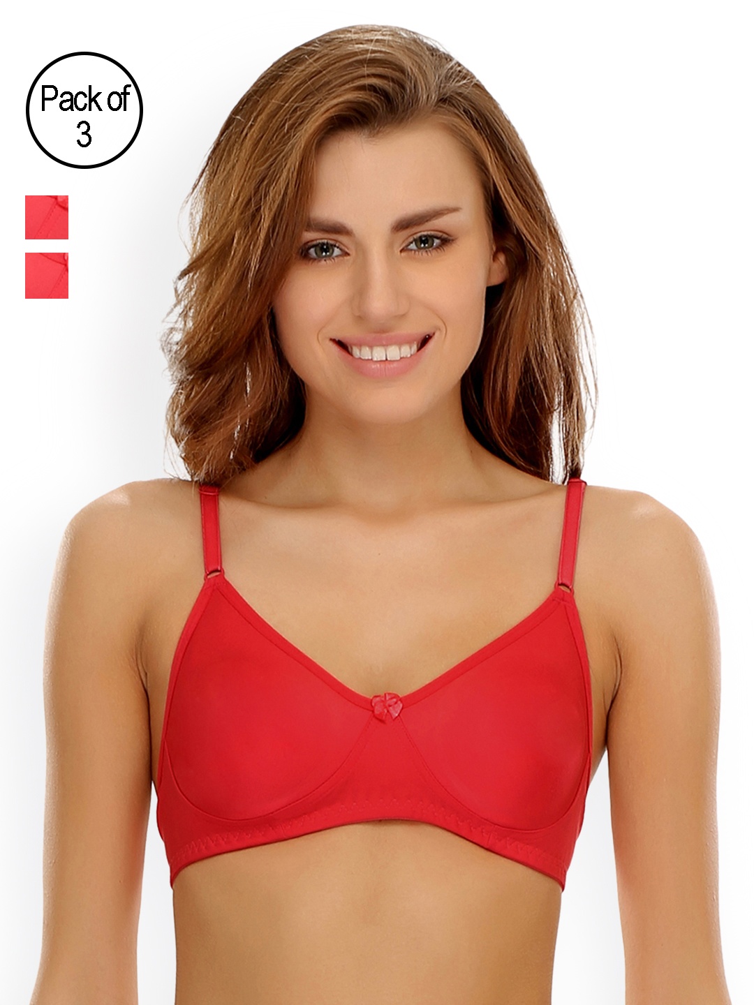 

Clovia Pack Of 2 Bra, Pink