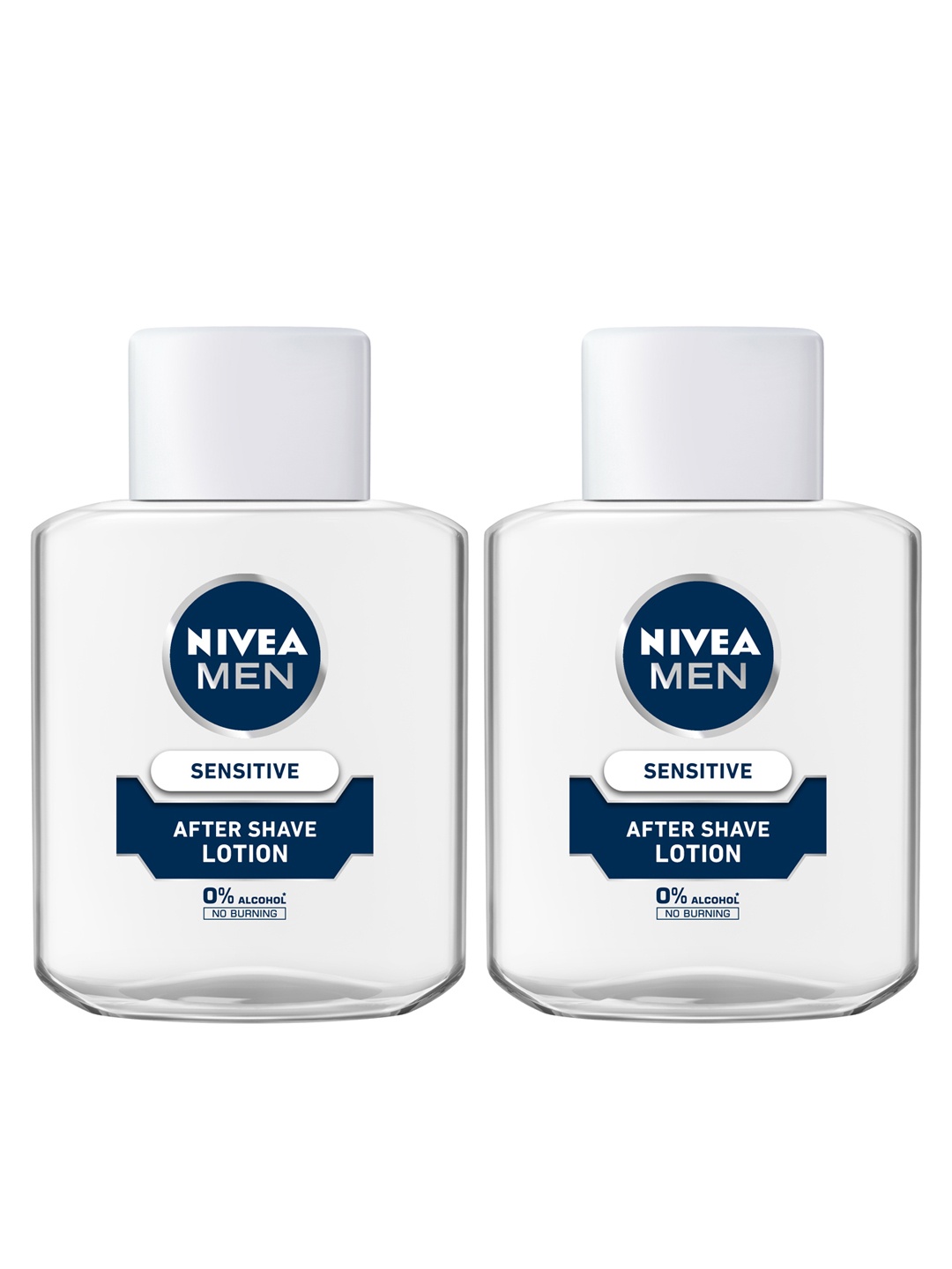 

Nivea Men Set of 2 Sensitive After Shave Lotions, White