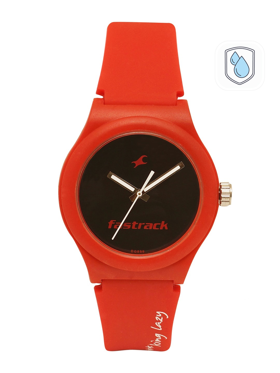 

Fastrack Unisex Black And Red Digital Watch