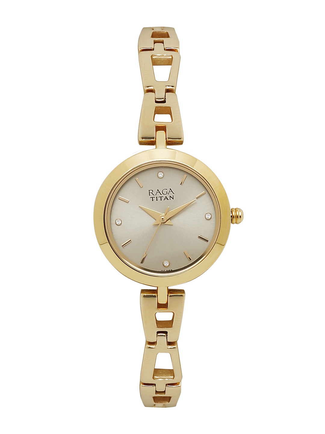 

Titan Raga Zeal Women Beige Analogue watch NL2540YM06