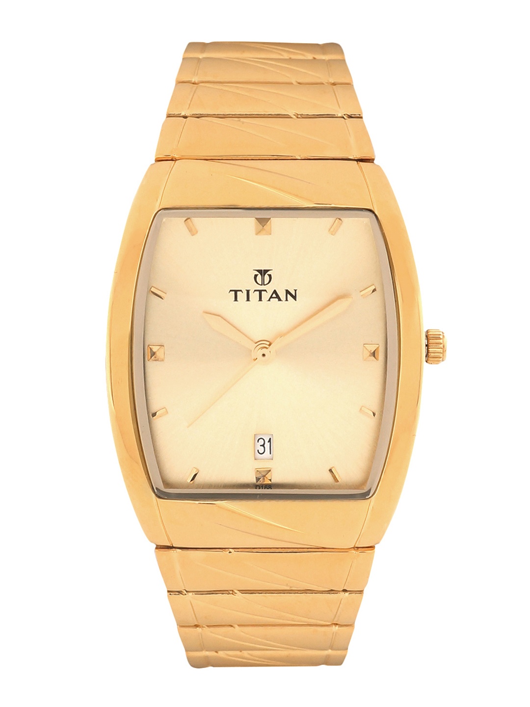 

Titan Karishma Men Gold Analogue watch NL9315YM02