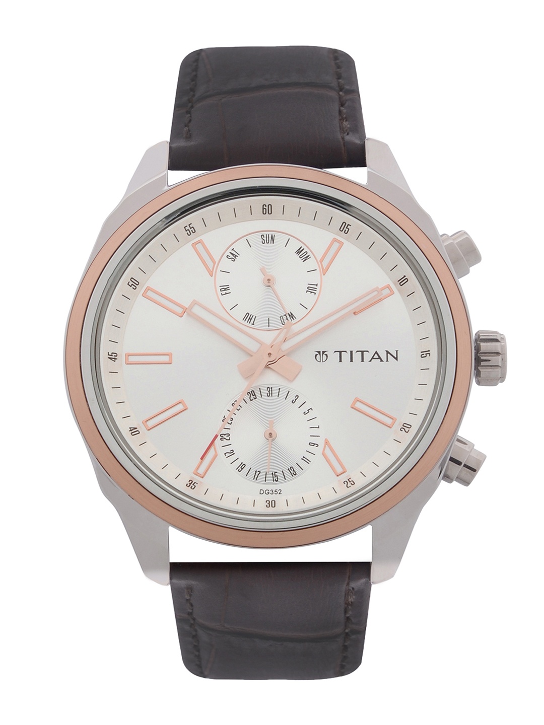 

Titan On Trend Men Silver Analogue watch NL1733KL02