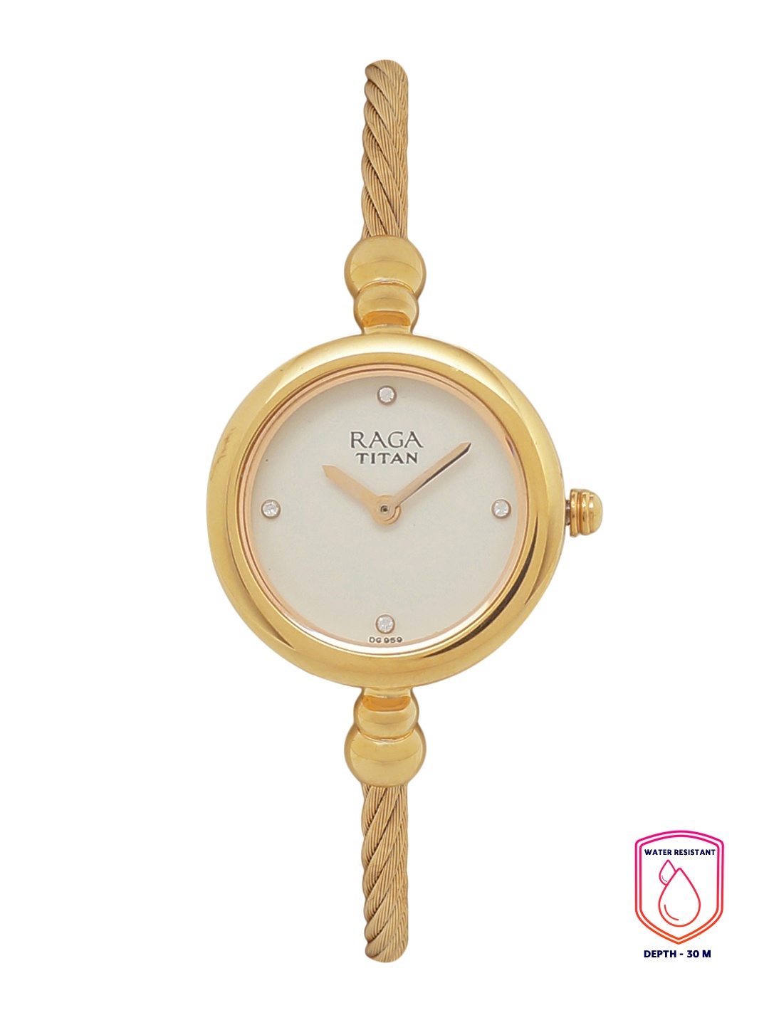 

Titan Women Silver-Toned Analogue Watch 2586YM01