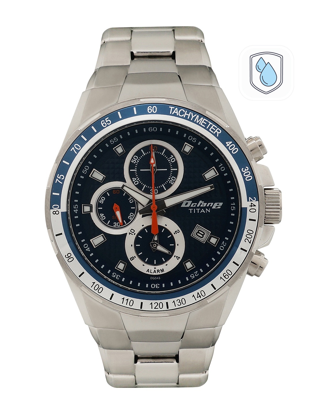 

Titan Men Blue Analogue Watch