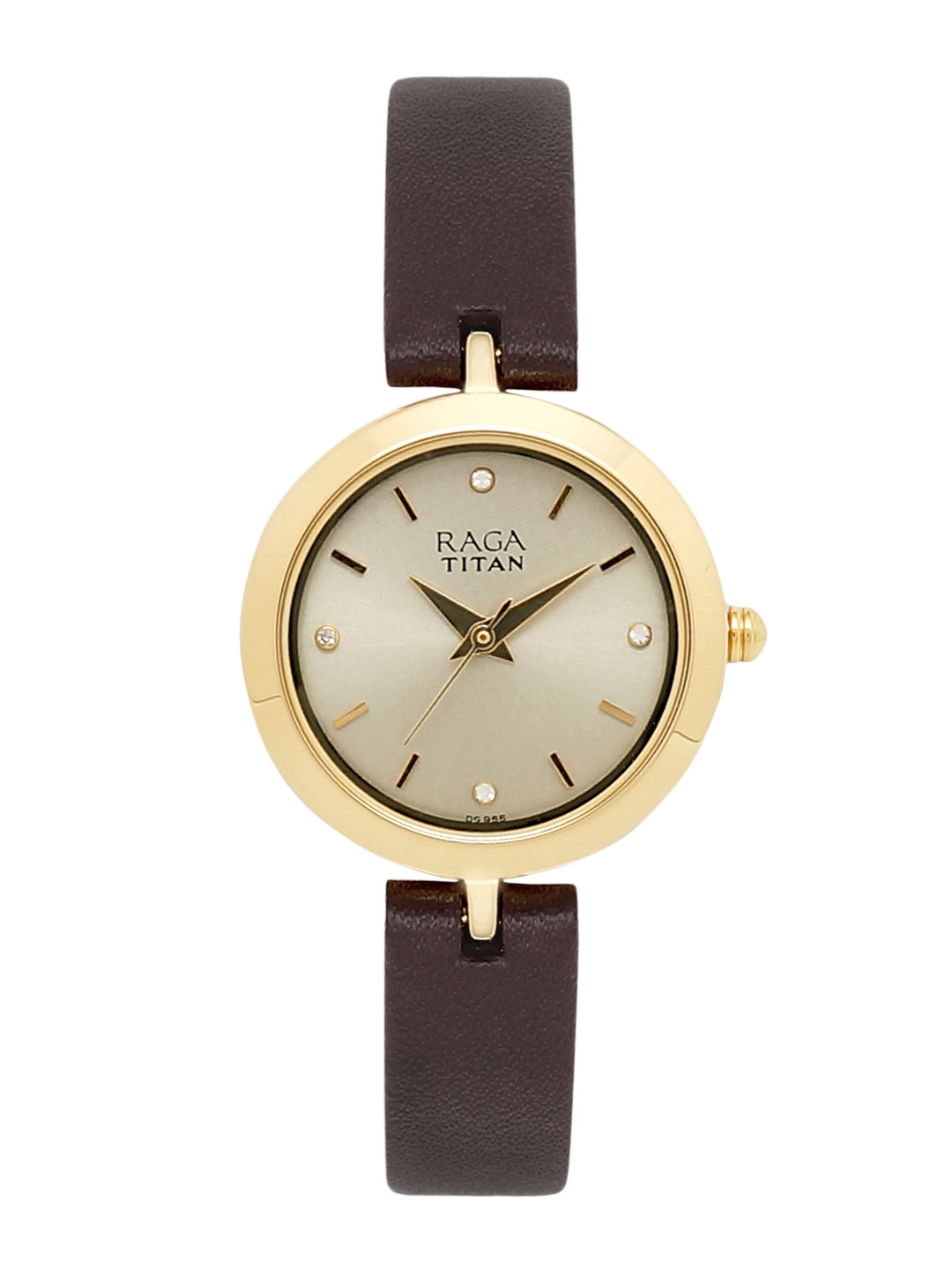

Titan Women Beige Analogue Watch 2540YL01