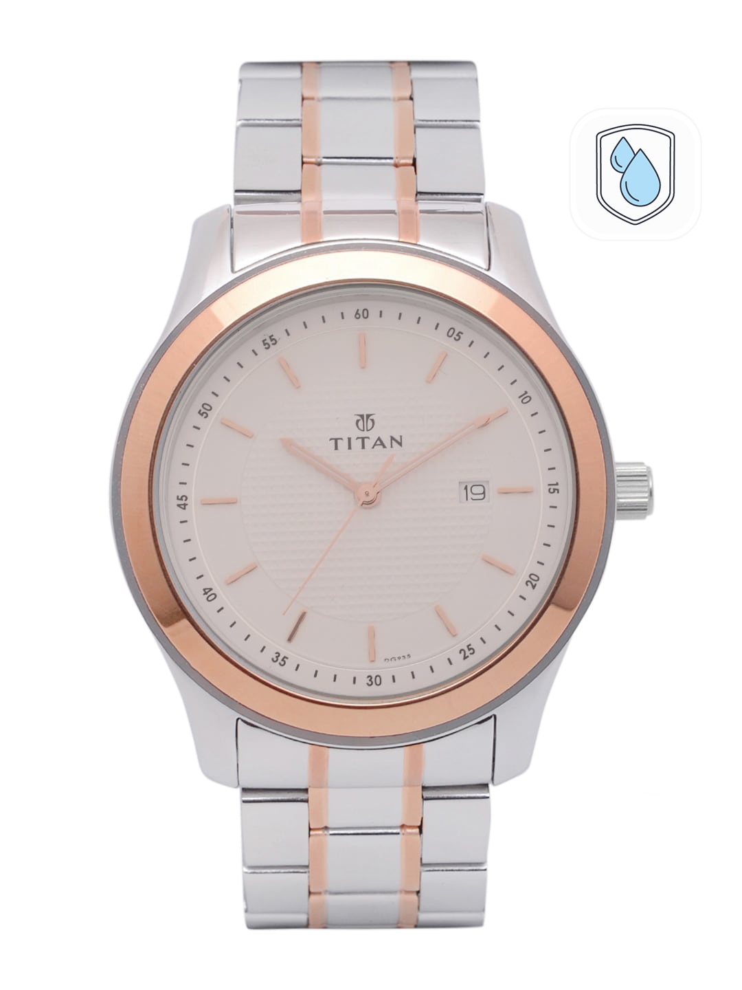 

Titan Regalia Baron Men White Analogue watch NL1627KM01